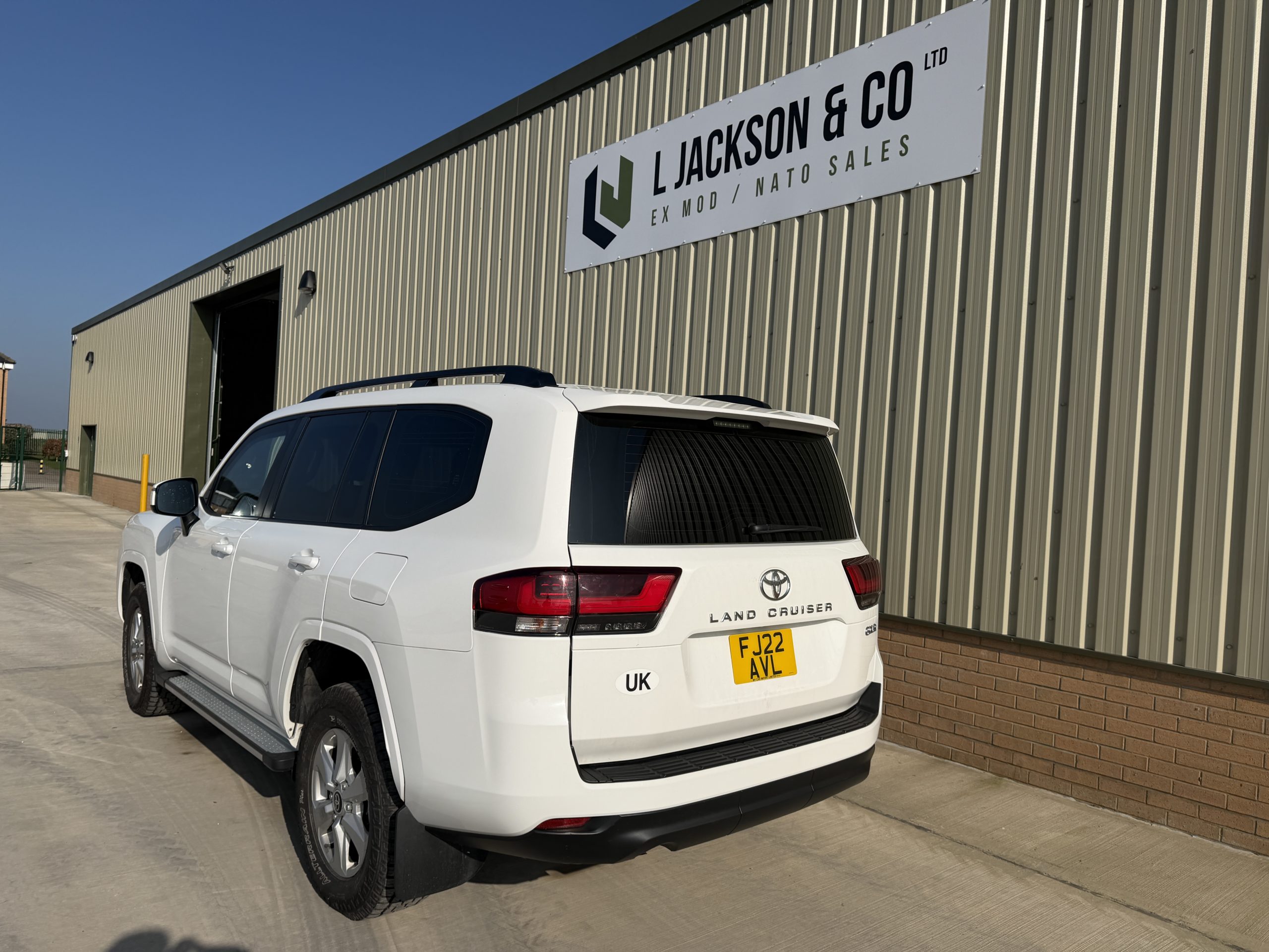 Armoured Toyota Land Cruiser 300