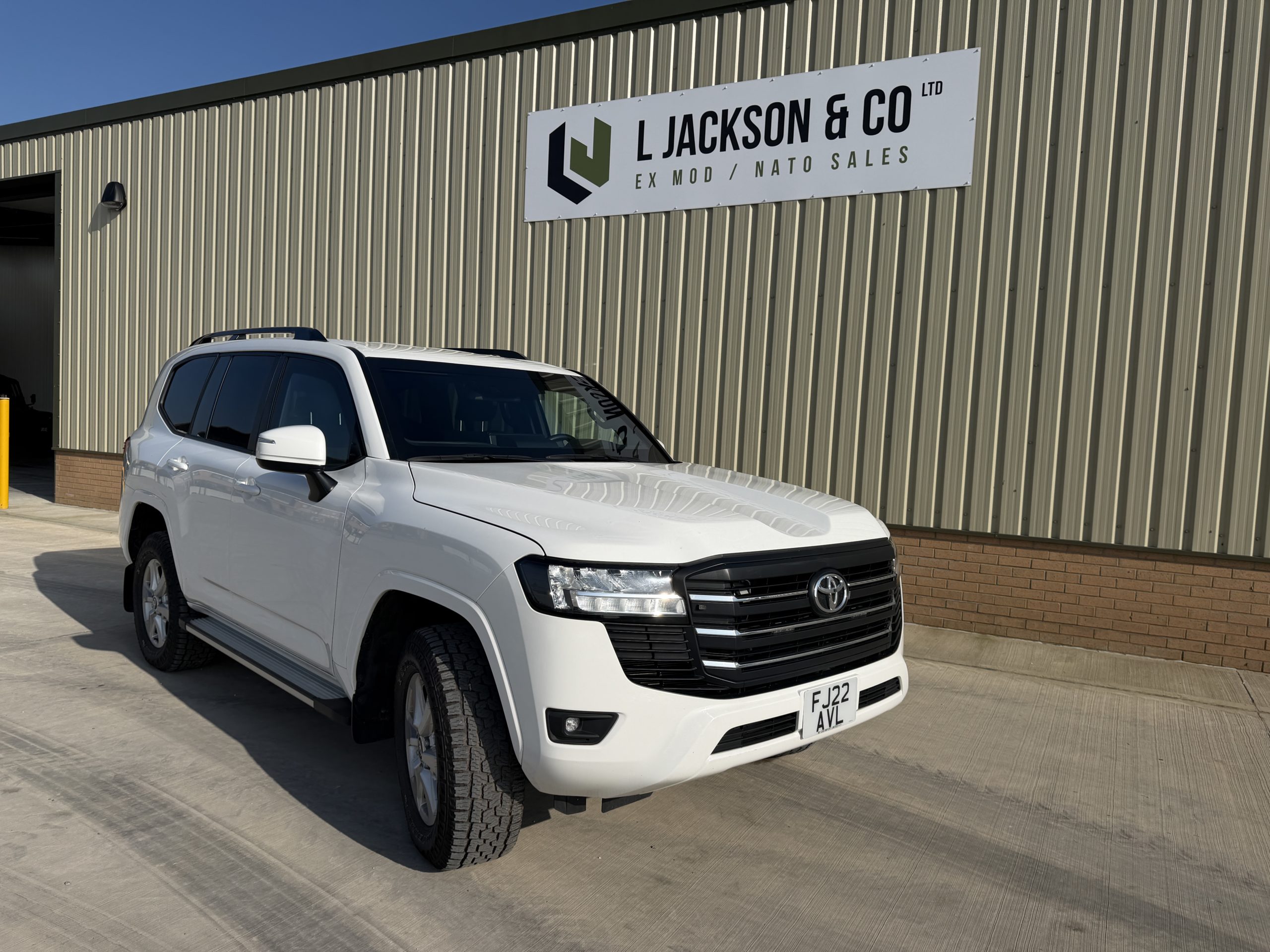 Armoured Toyota Land Cruiser 300