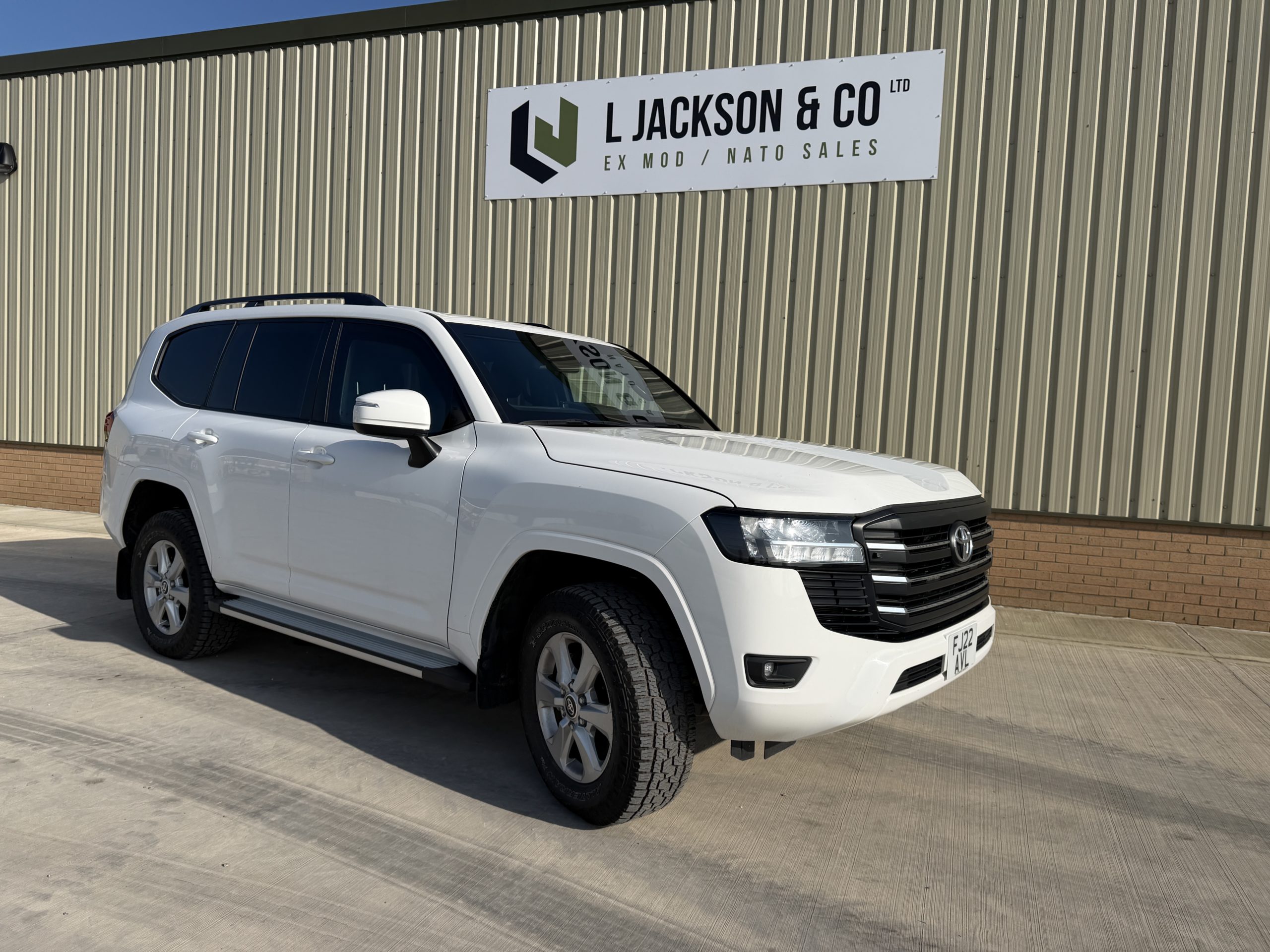 Armoured Toyota Land Cruiser 300