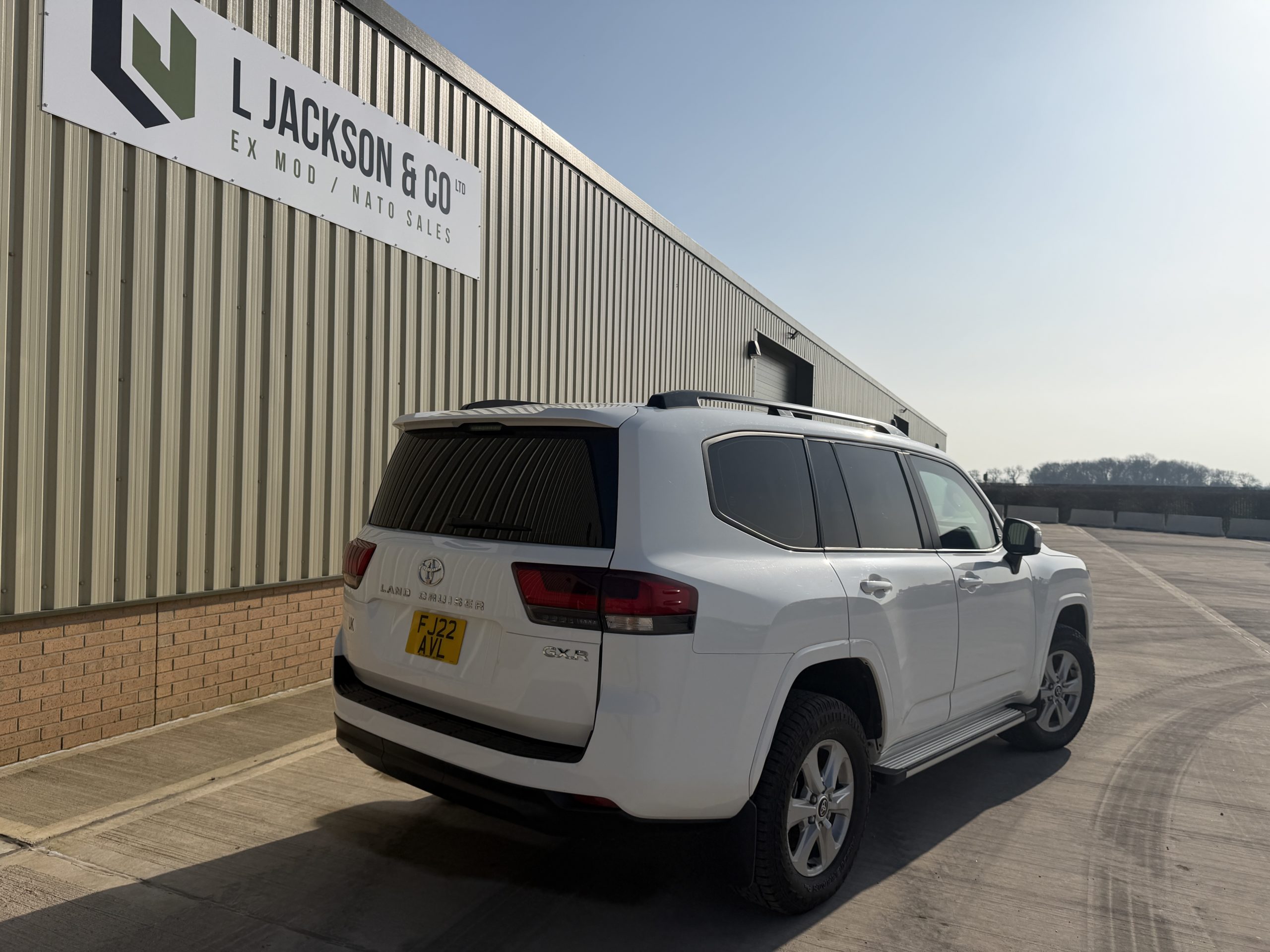 Armoured Toyota Land Cruiser 300