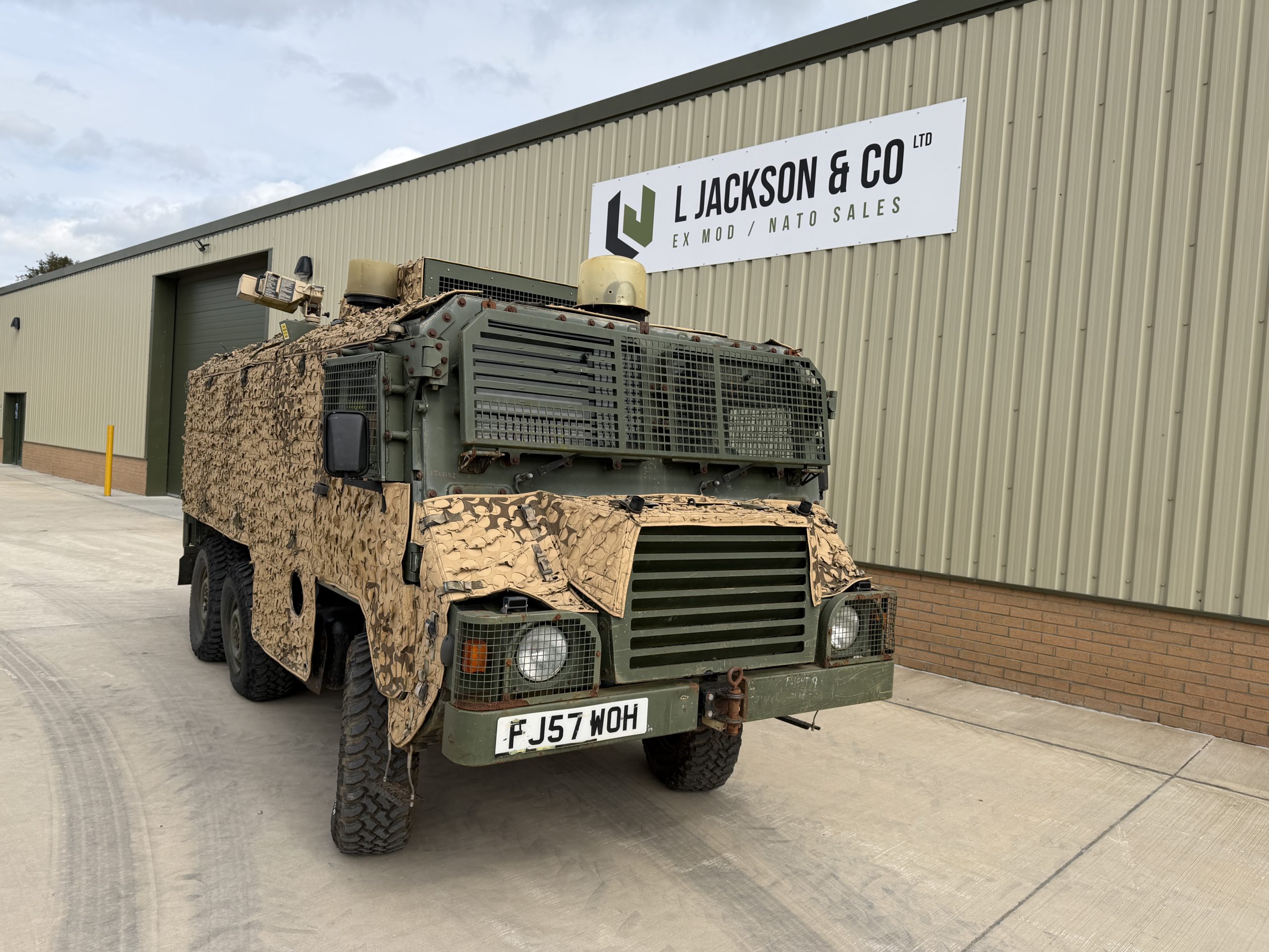 Pinzgauer Vector 718 6×6 Armoured Patrol Vehicle