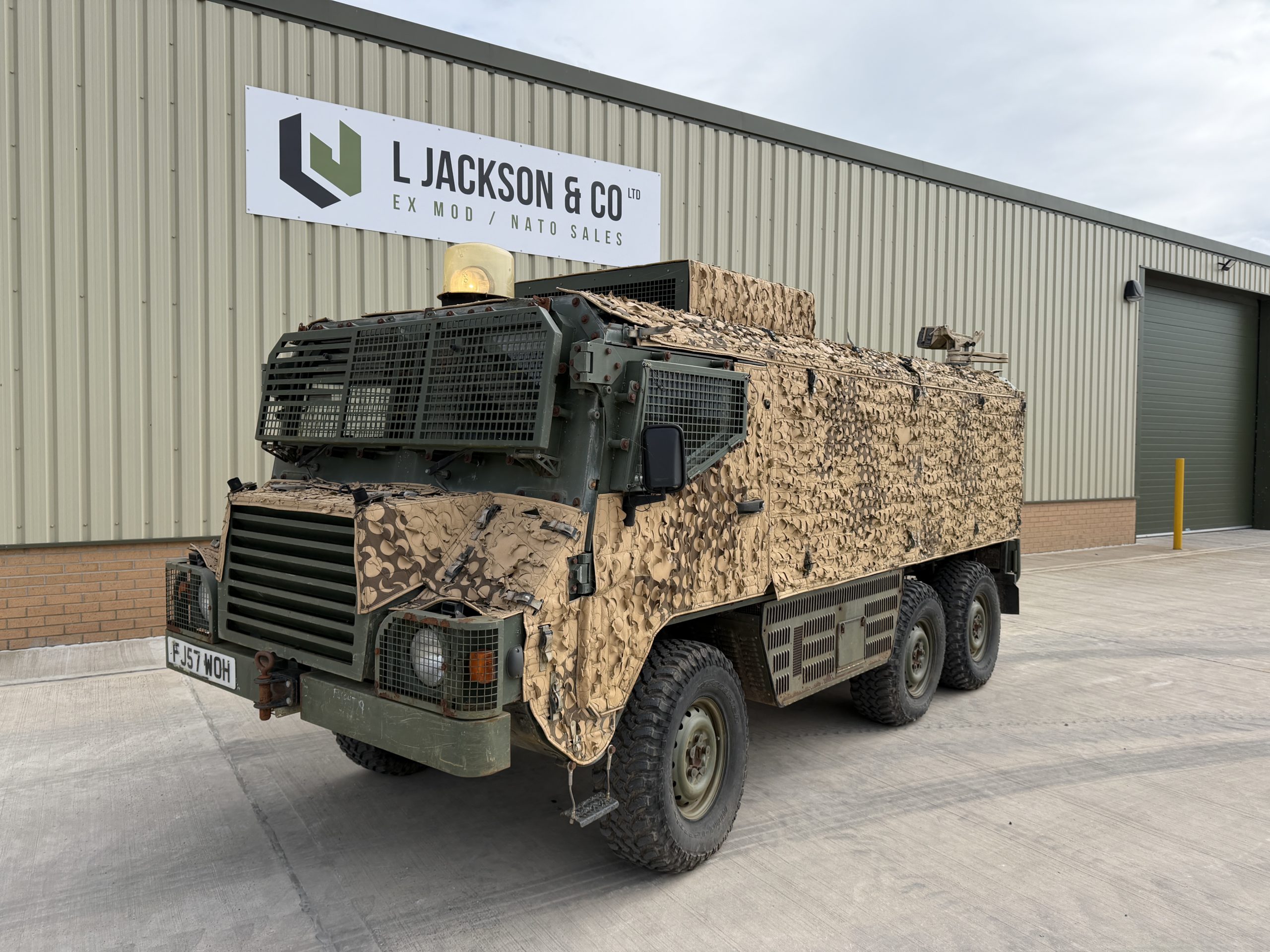 Pinzgauer Vector 718 6×6 Armoured Patrol Vehicle