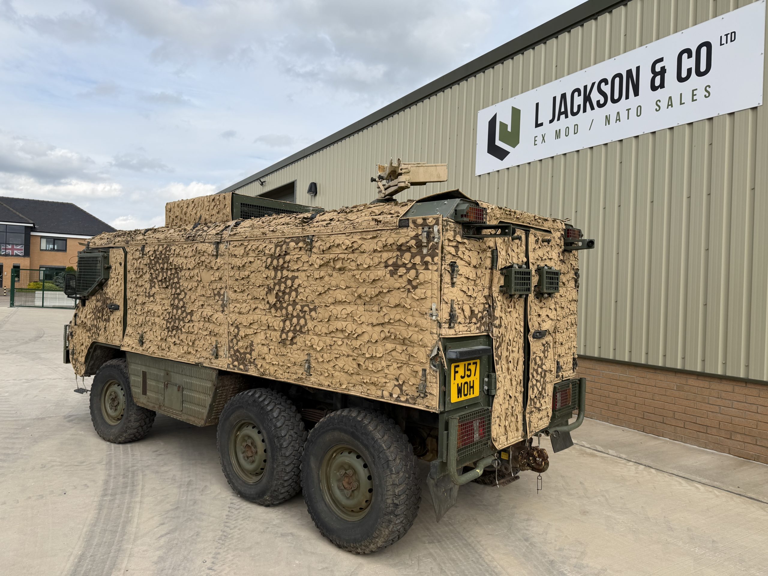 Pinzgauer Vector 718 6×6 Armoured Patrol Vehicle