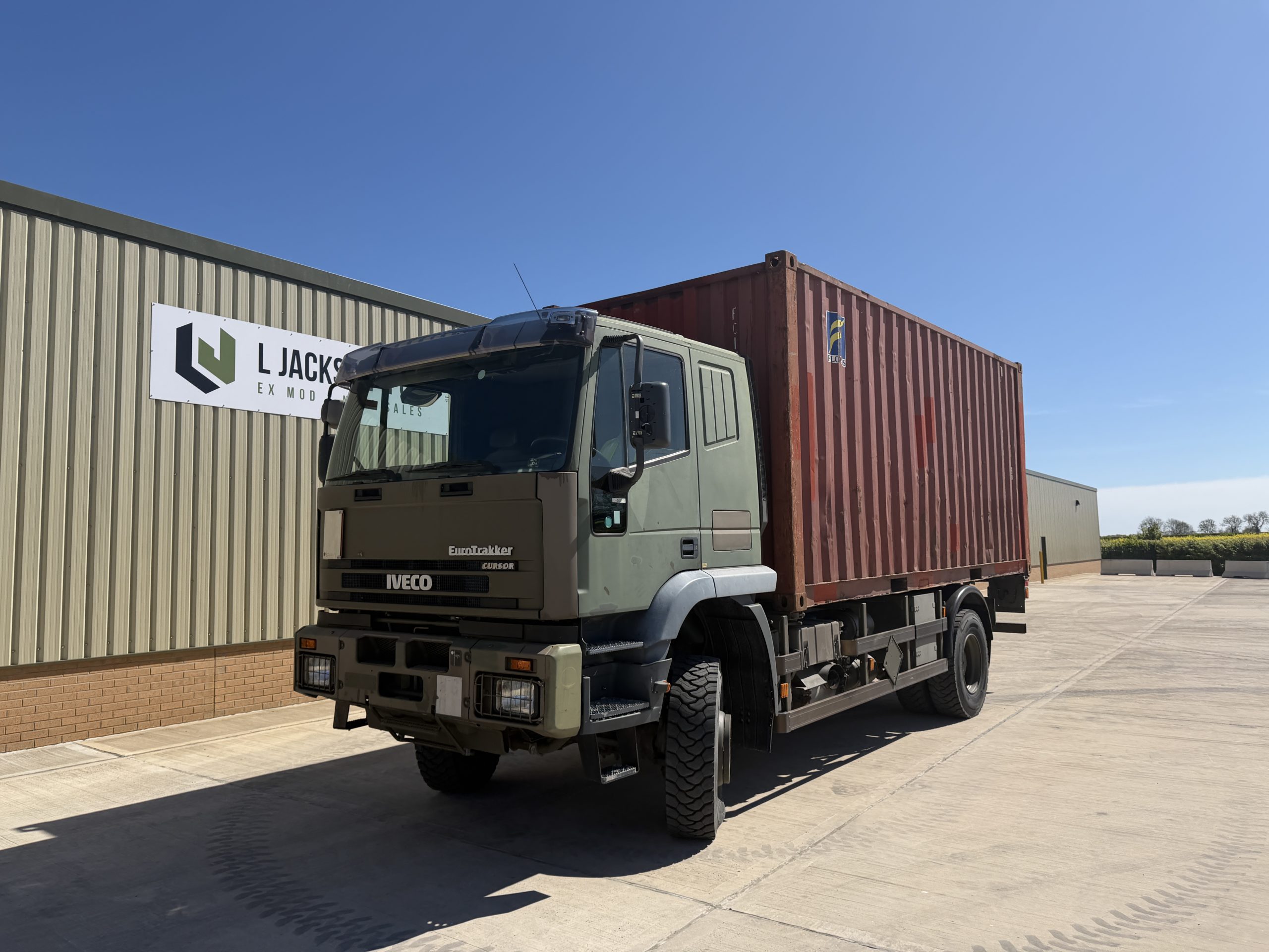 Iveco Eurotrakker 190E35 4×4 20FT Container Truck