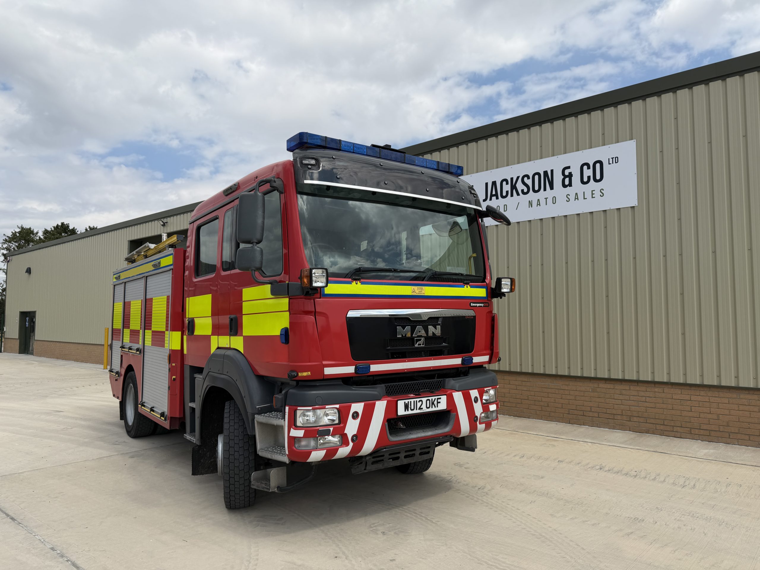 MAN 13.290 4×4 Fire Engine