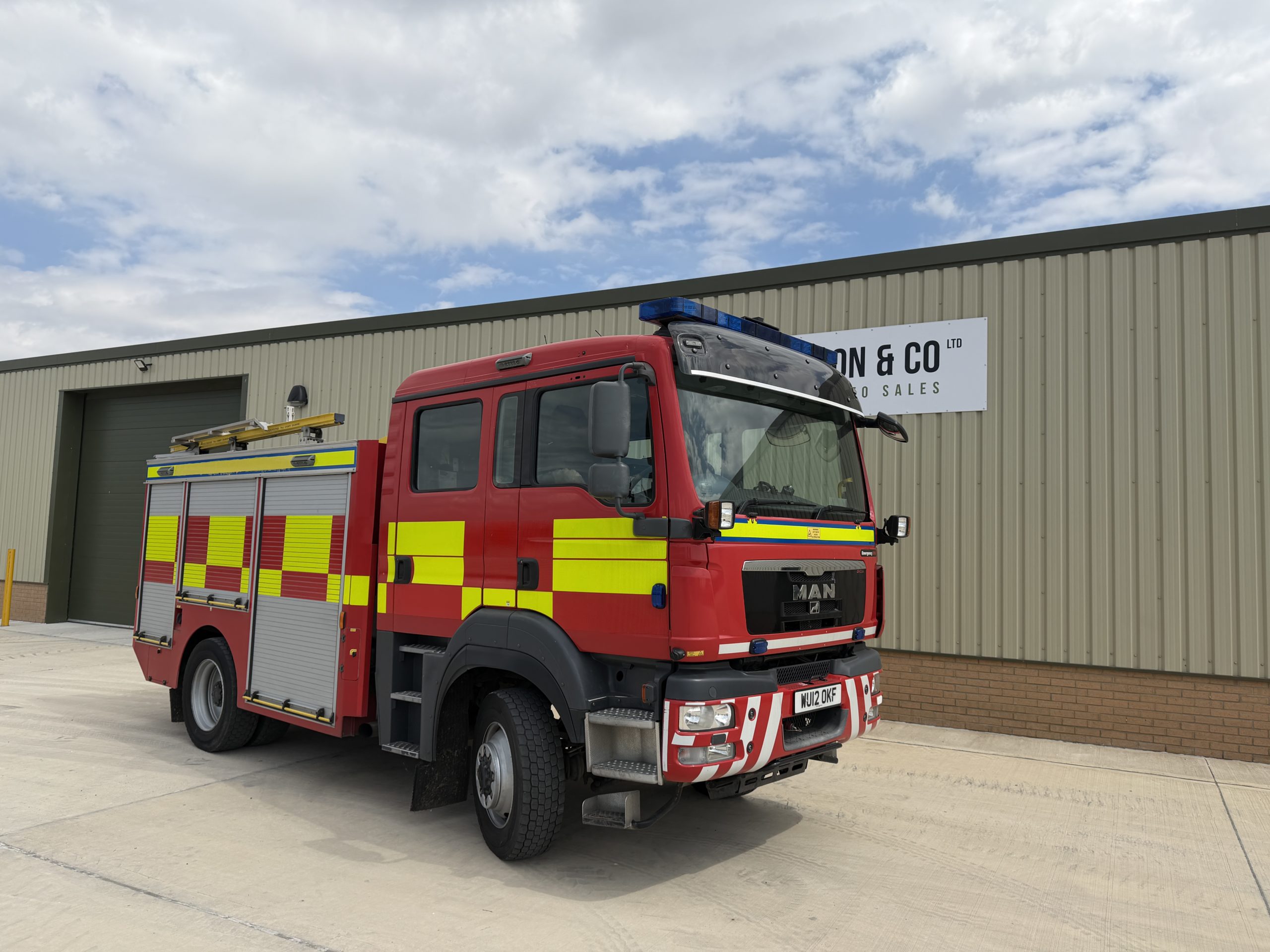 MAN 13.290 4×4 Fire Engine
