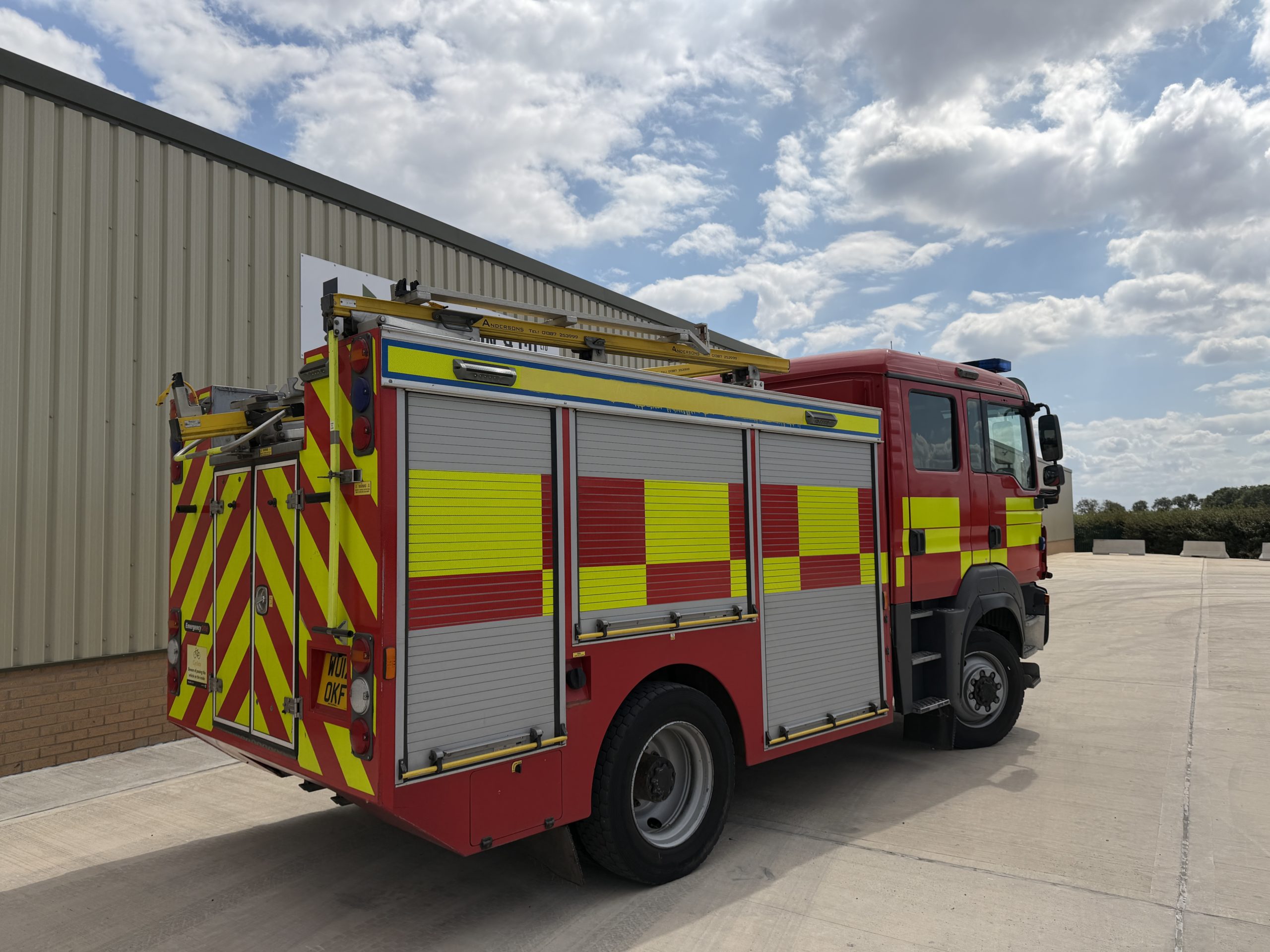 MAN 13.290 4×4 Fire Engine