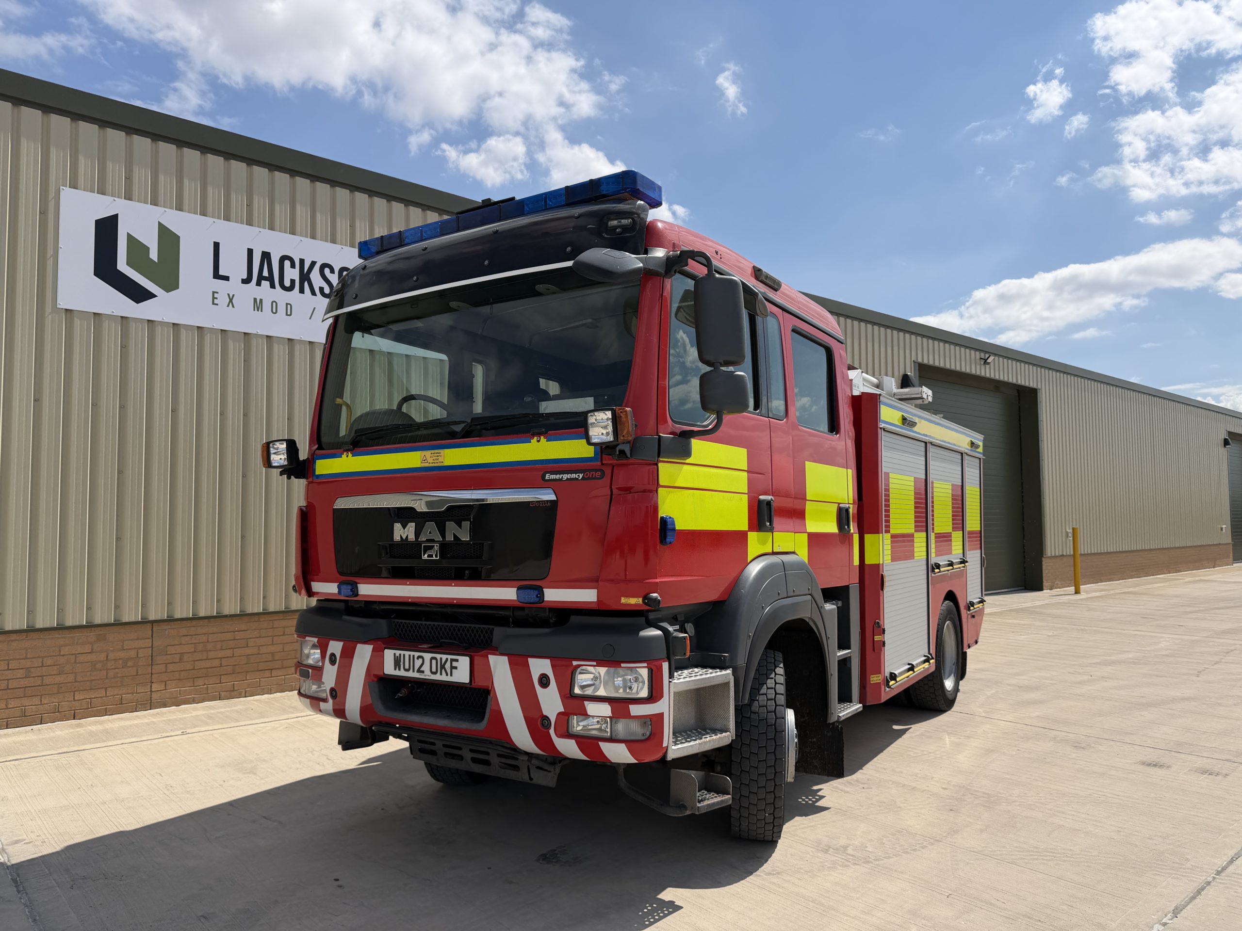MAN 13.290 4×4 Fire Engine