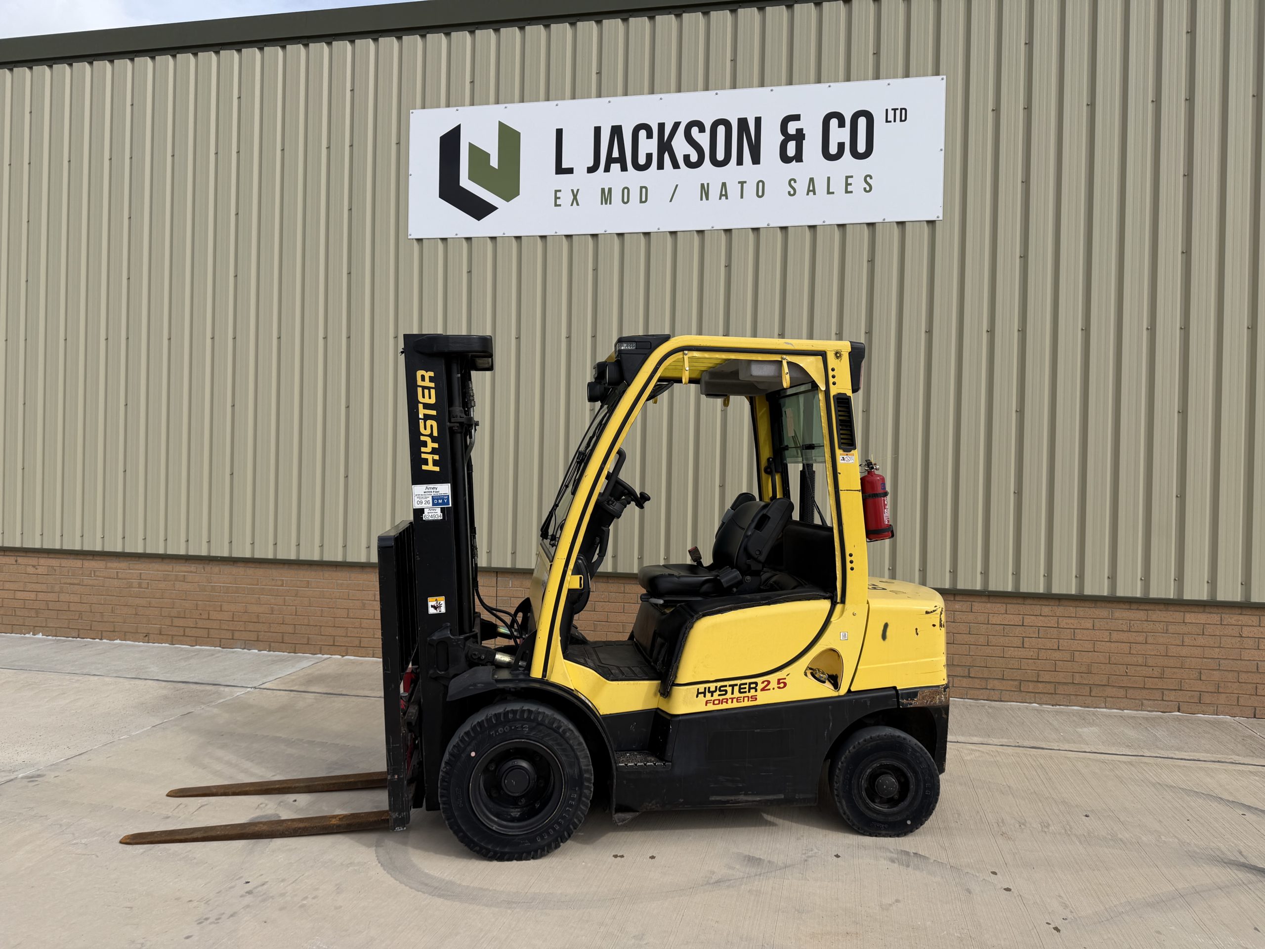 Hyster H2.5FT Diesel Forklift