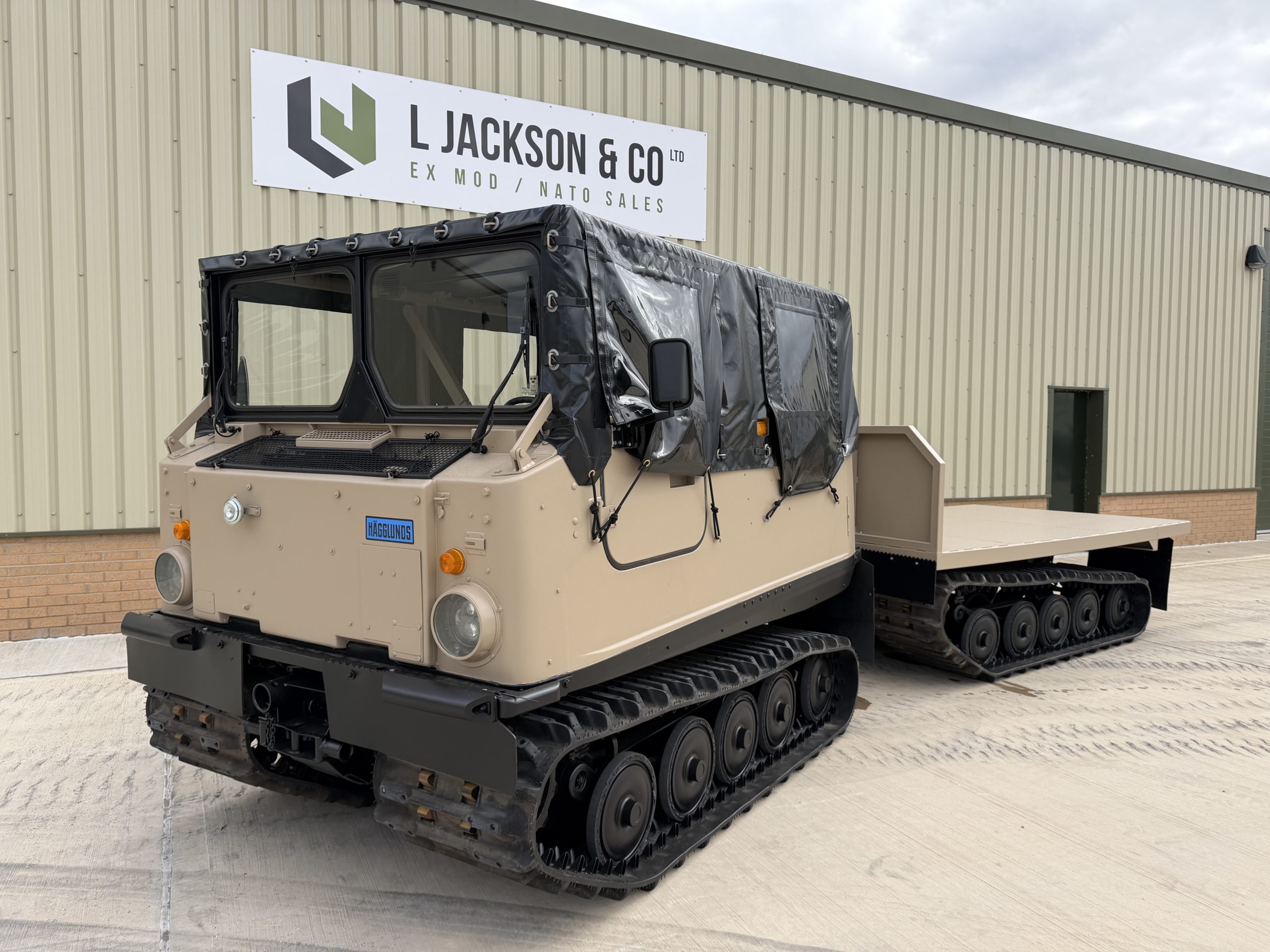 Hagglund BV 206 Soft Top Cargo Vehicle