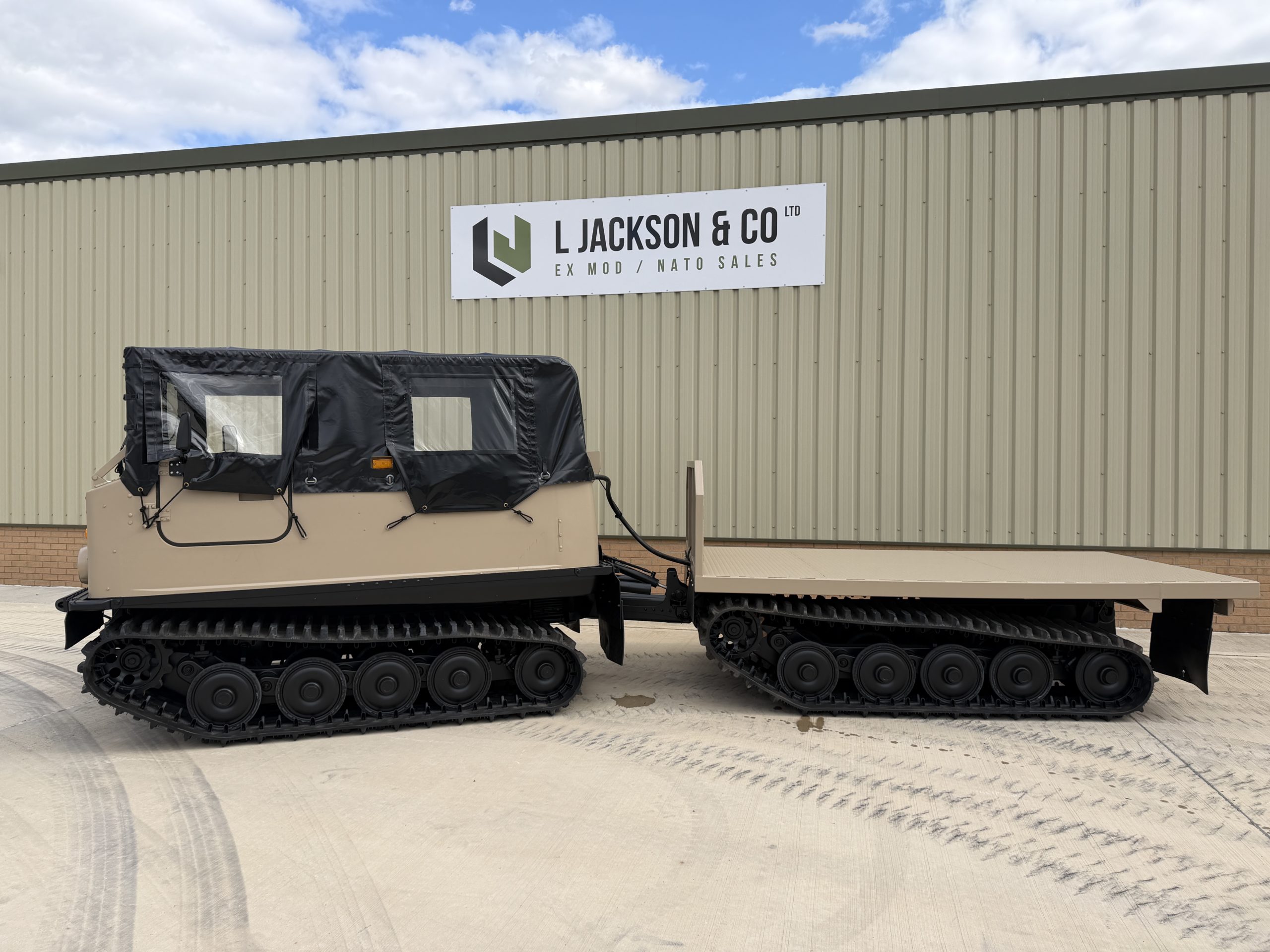 Hagglund BV 206 Soft Top Cargo Vehicle