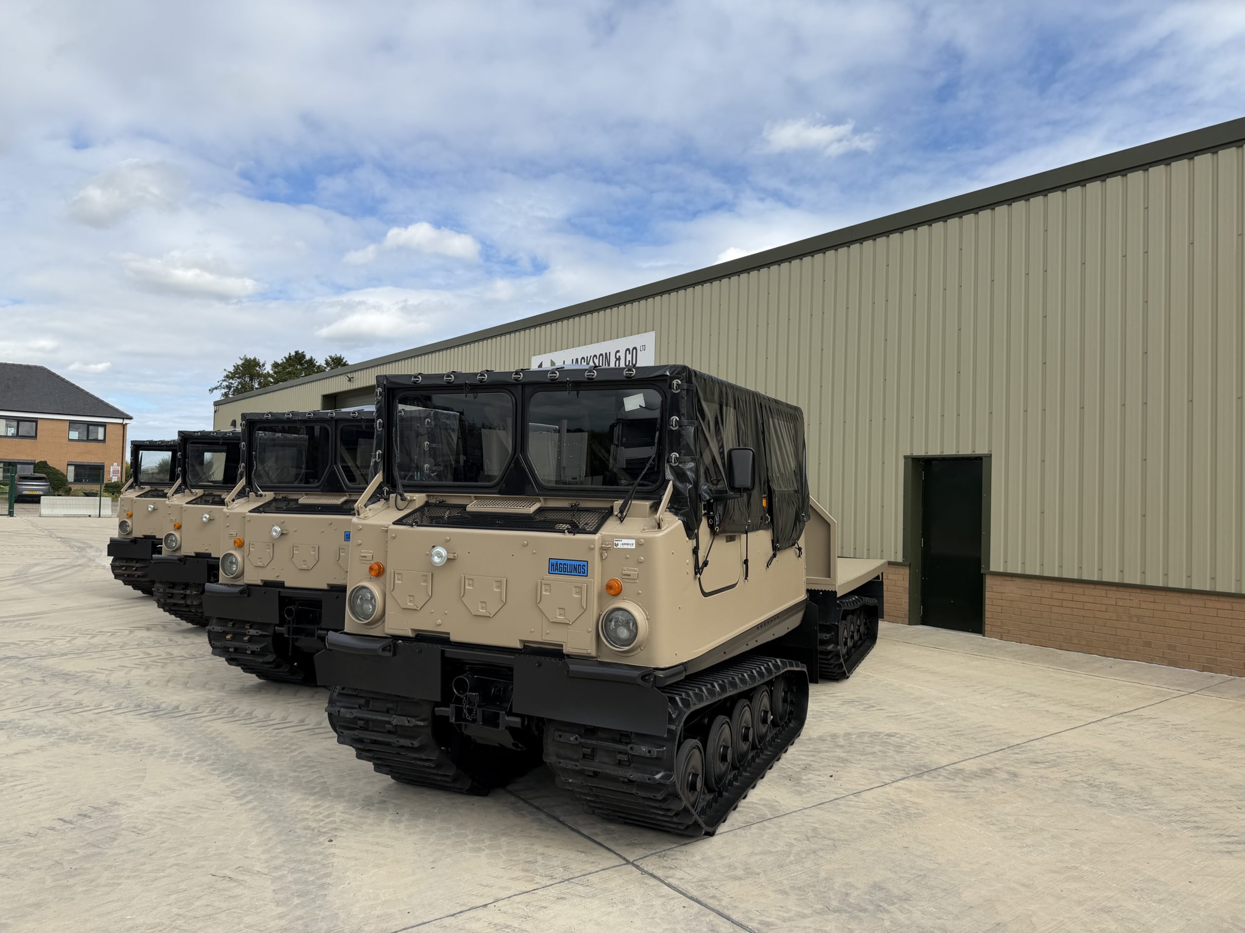 Hagglund BV 206 Soft Top Cargo Vehicle