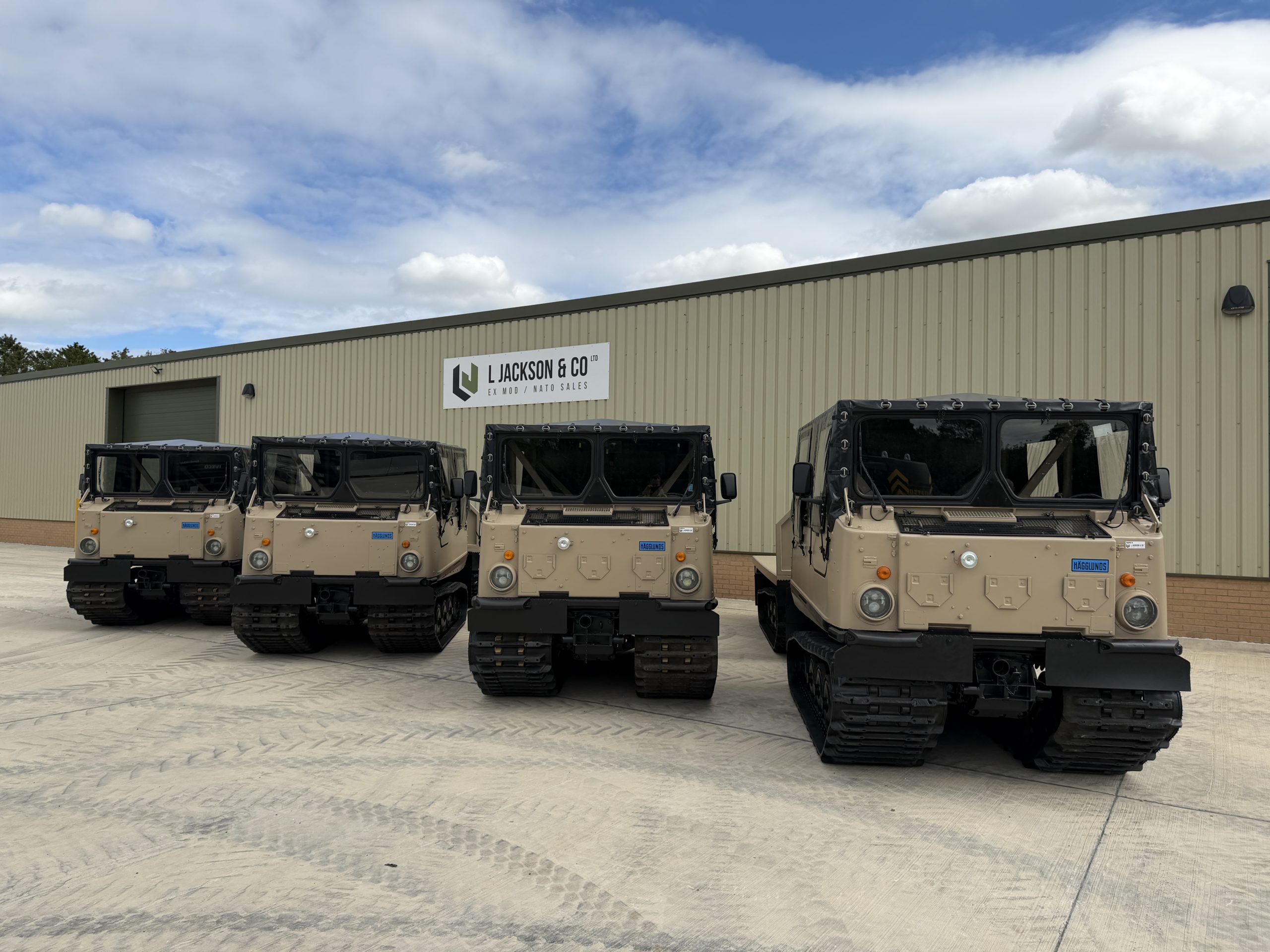 Hagglund BV 206 Soft Top Cargo Vehicle