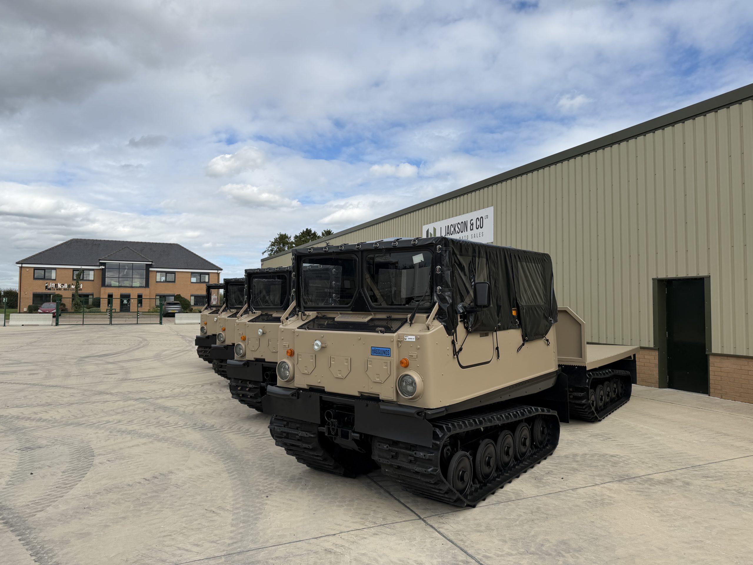 Hagglund BV 206 Soft Top Cargo Vehicle