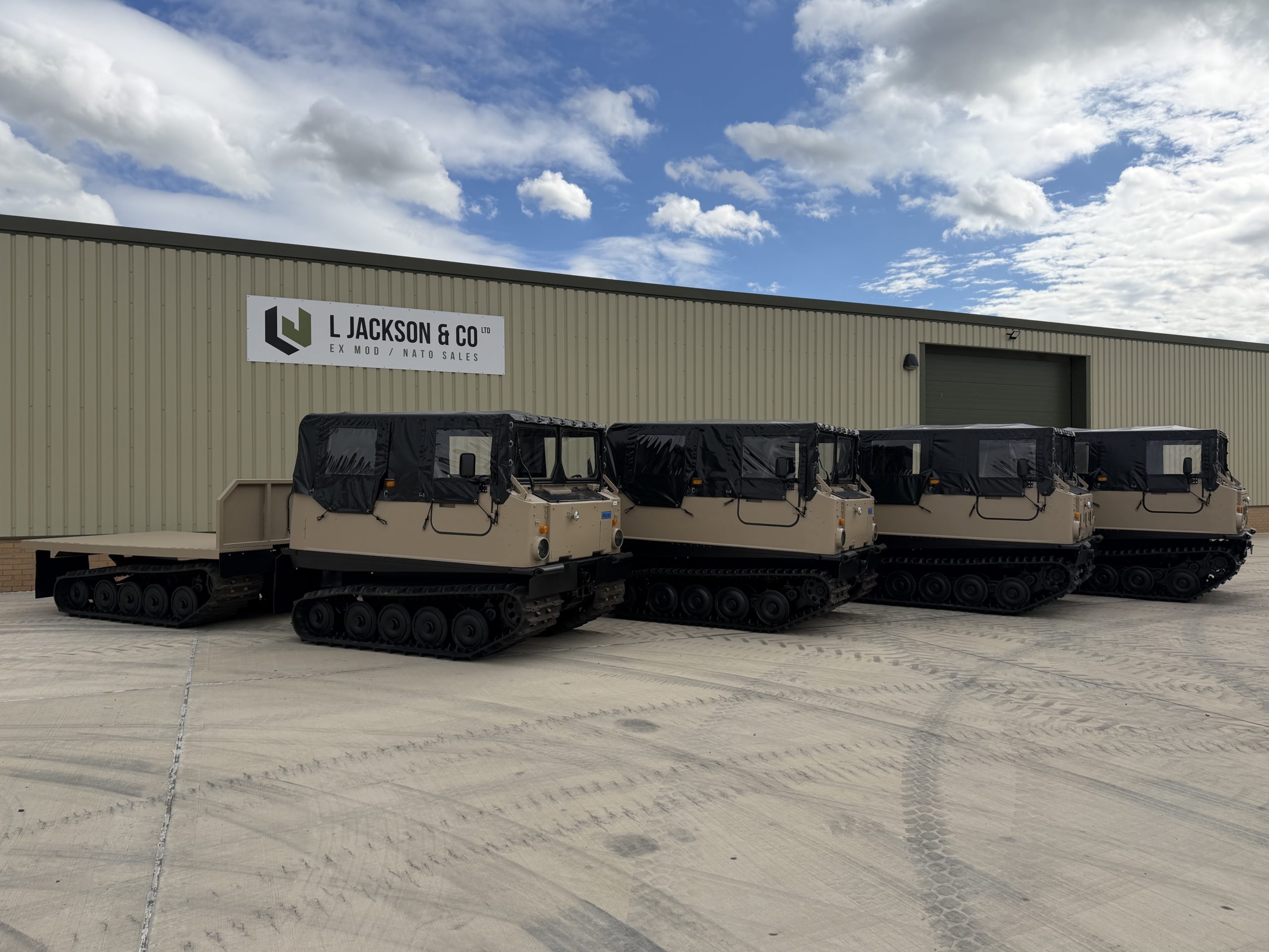 Hagglund BV 206 Soft Top Cargo Vehicle