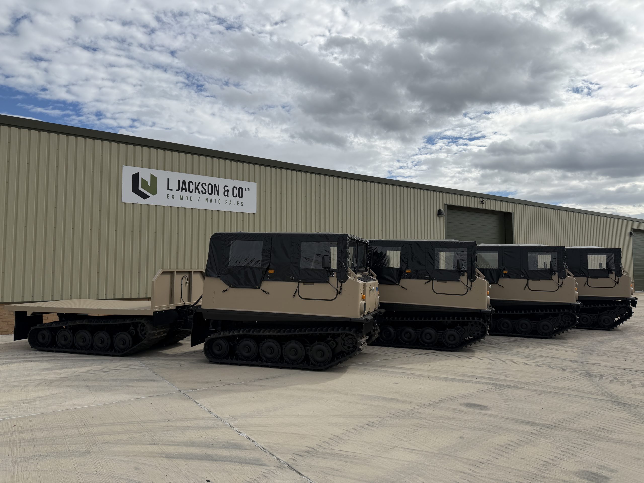 Hagglund BV 206 Soft Top Cargo Vehicle
