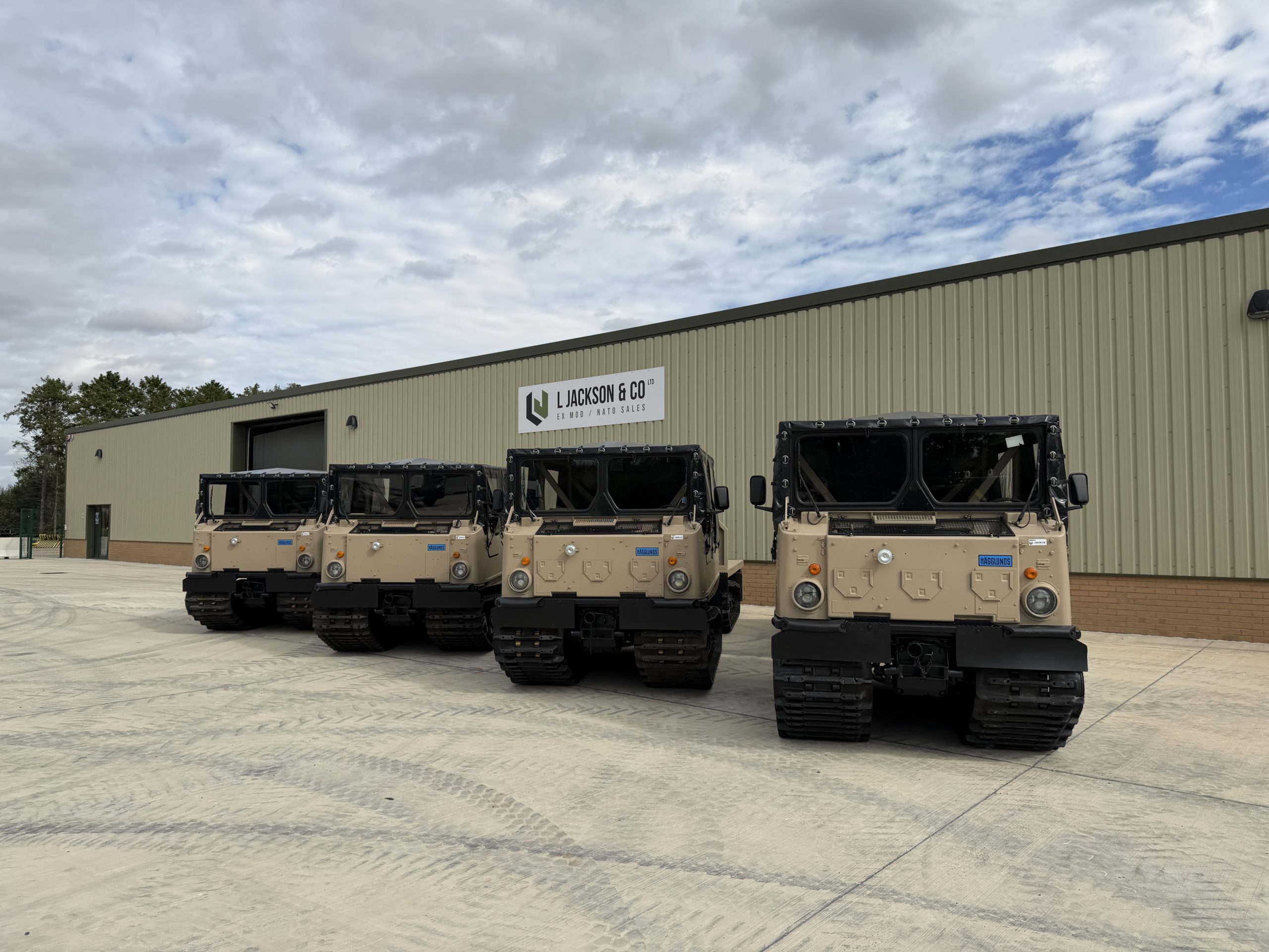 Hagglund BV 206 Soft Top Cargo Vehicle