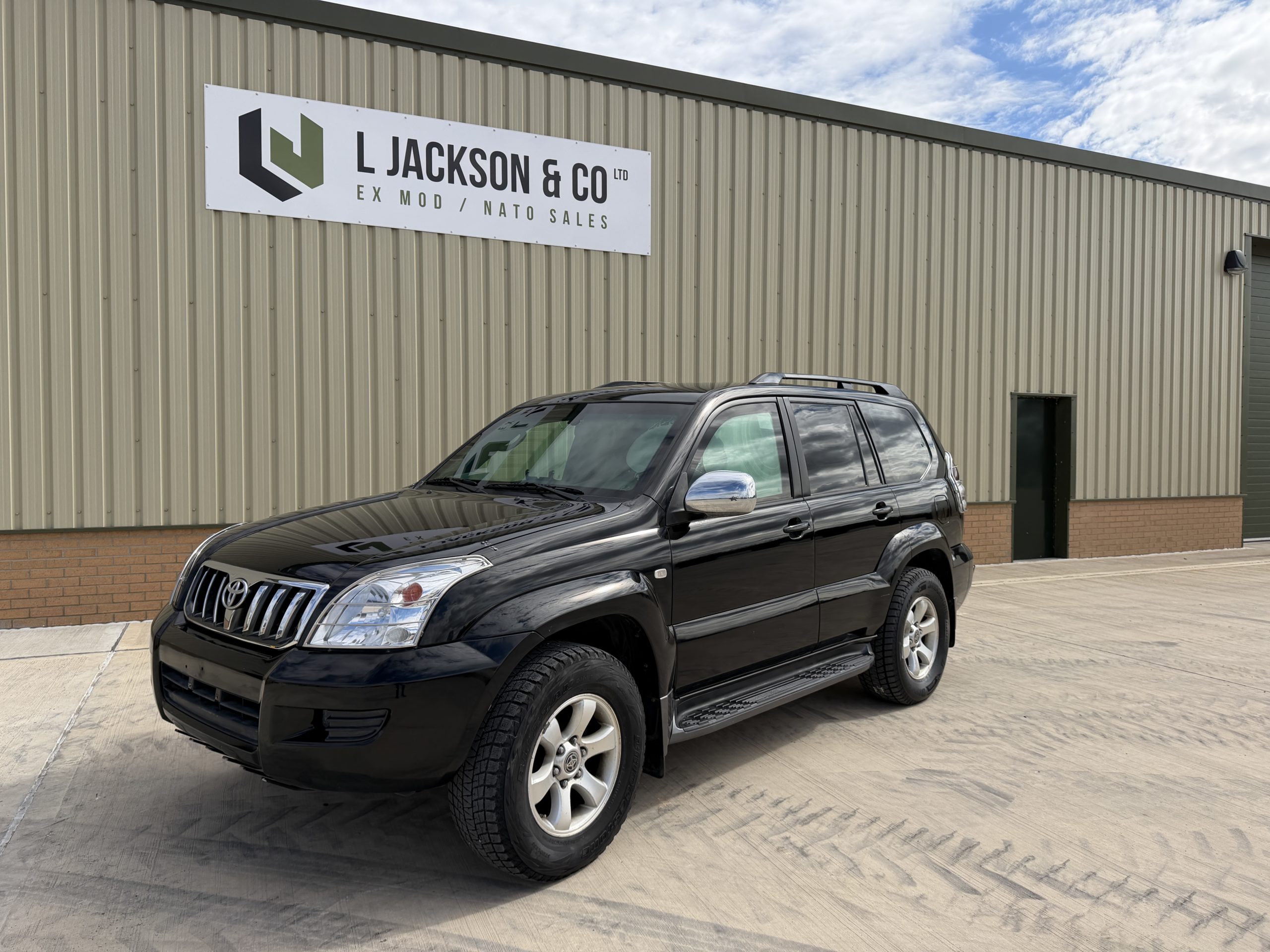 Armoured Toyota Land Cruiser Prado LHD