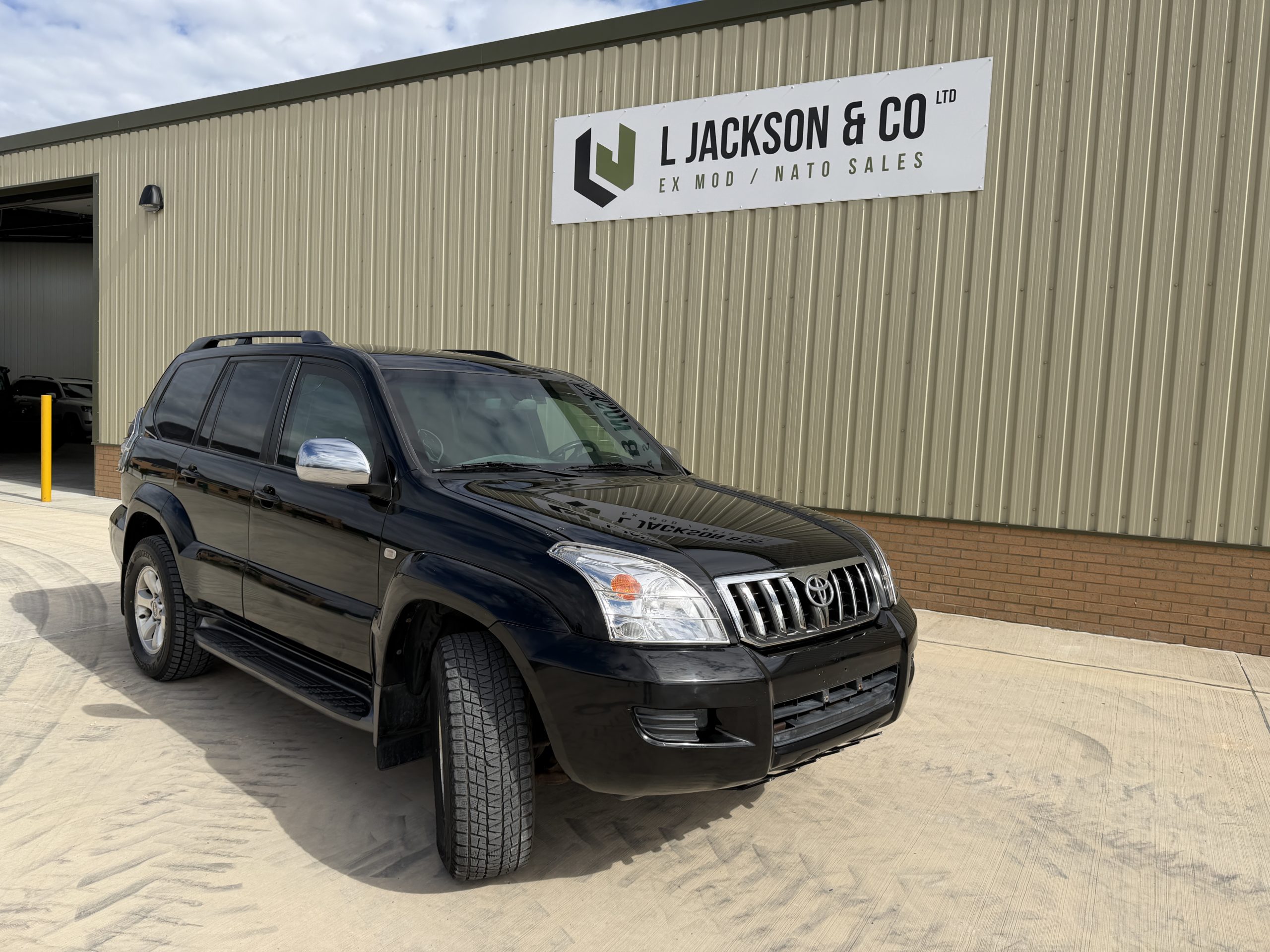 Armoured Toyota Land Cruiser Prado LHD