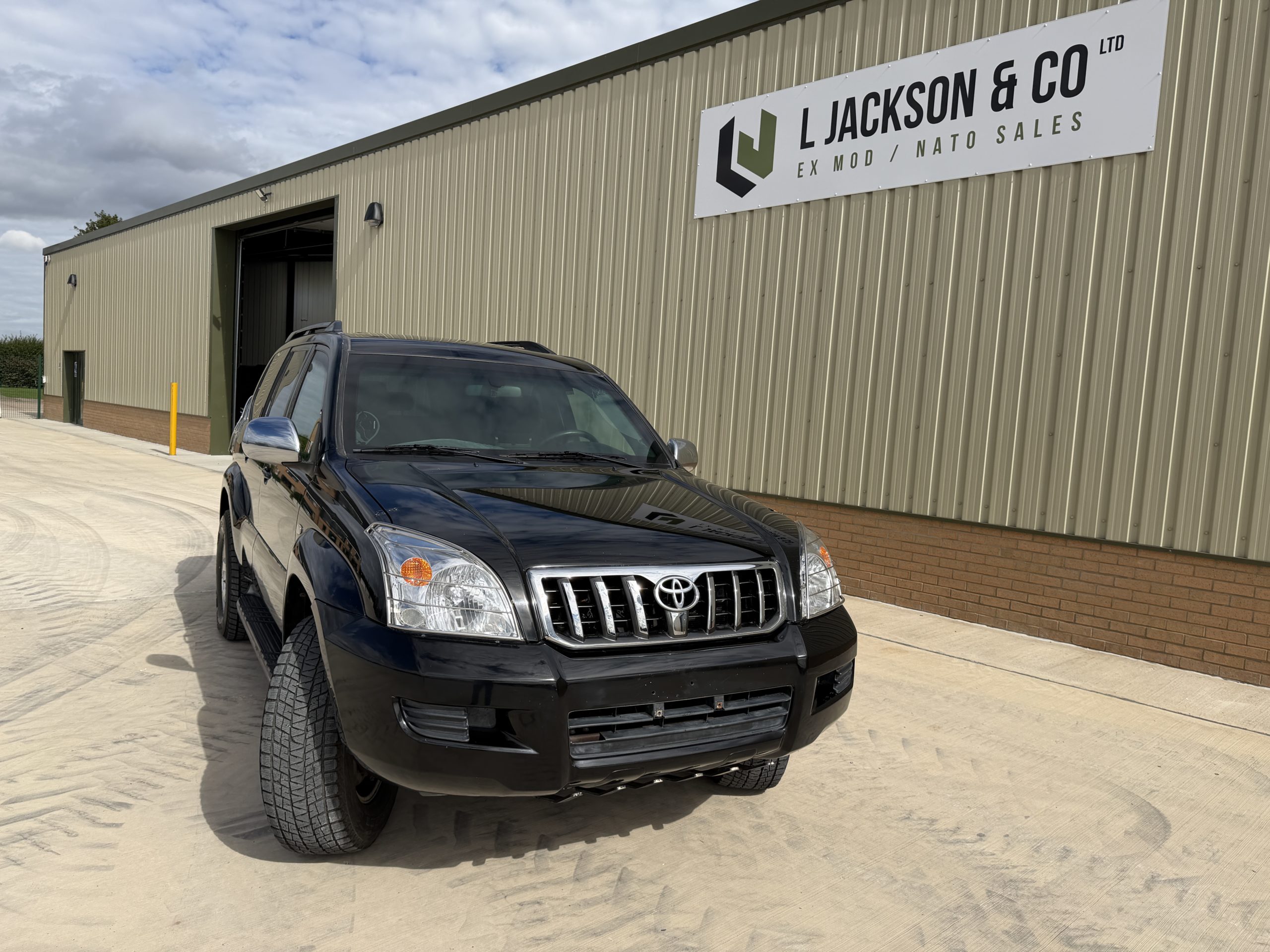 Armoured Toyota Land Cruiser Prado LHD