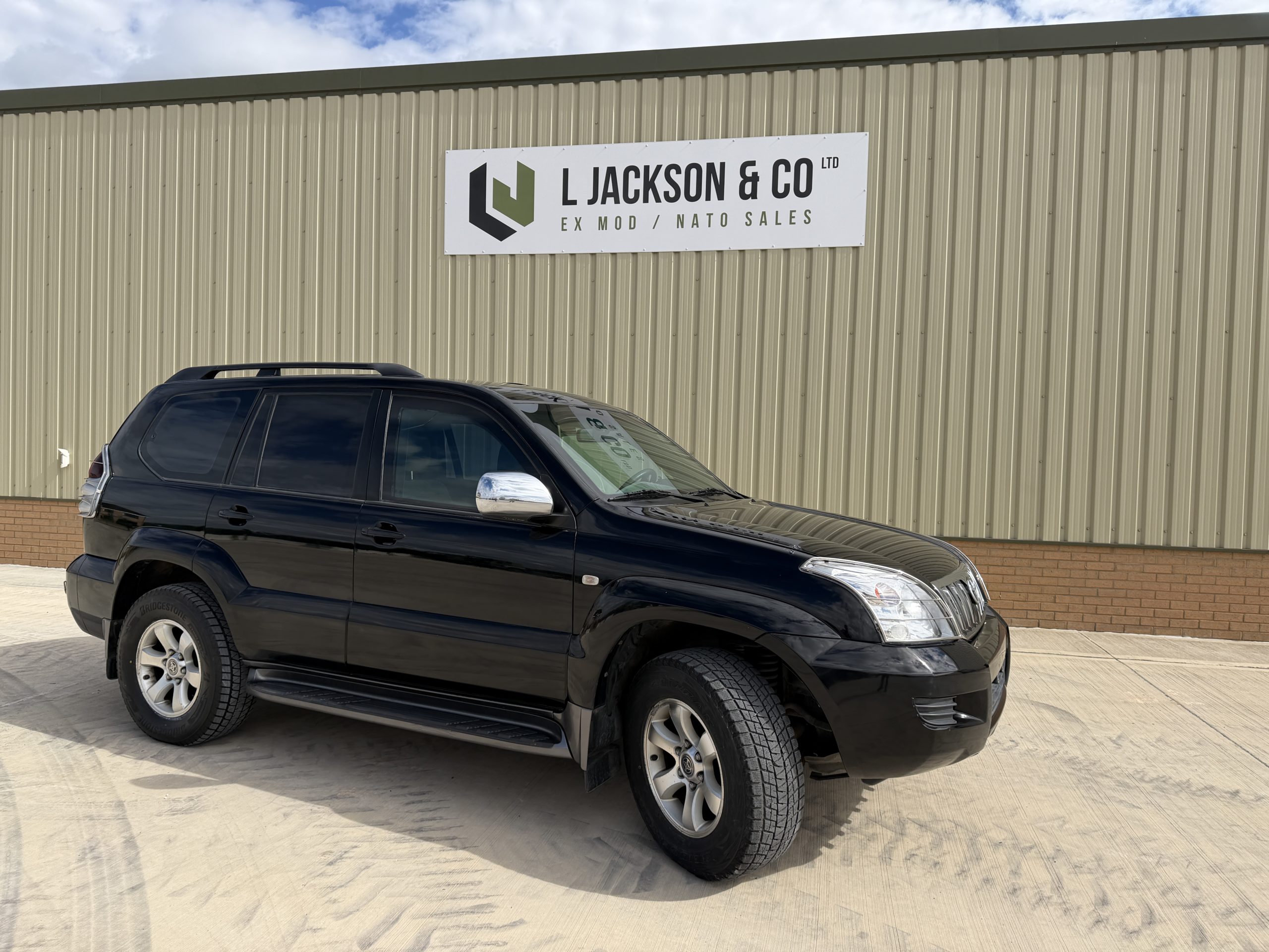 Armoured Toyota Land Cruiser Prado LHD