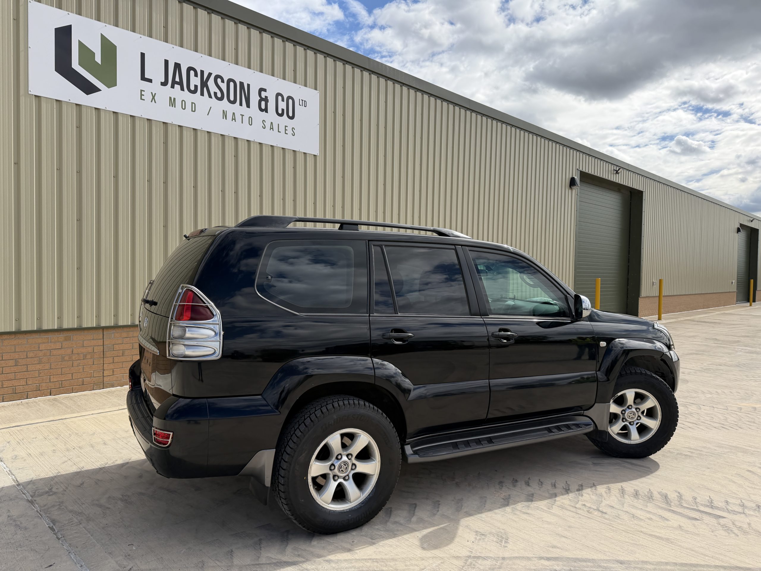 Armoured Toyota Land Cruiser Prado LHD