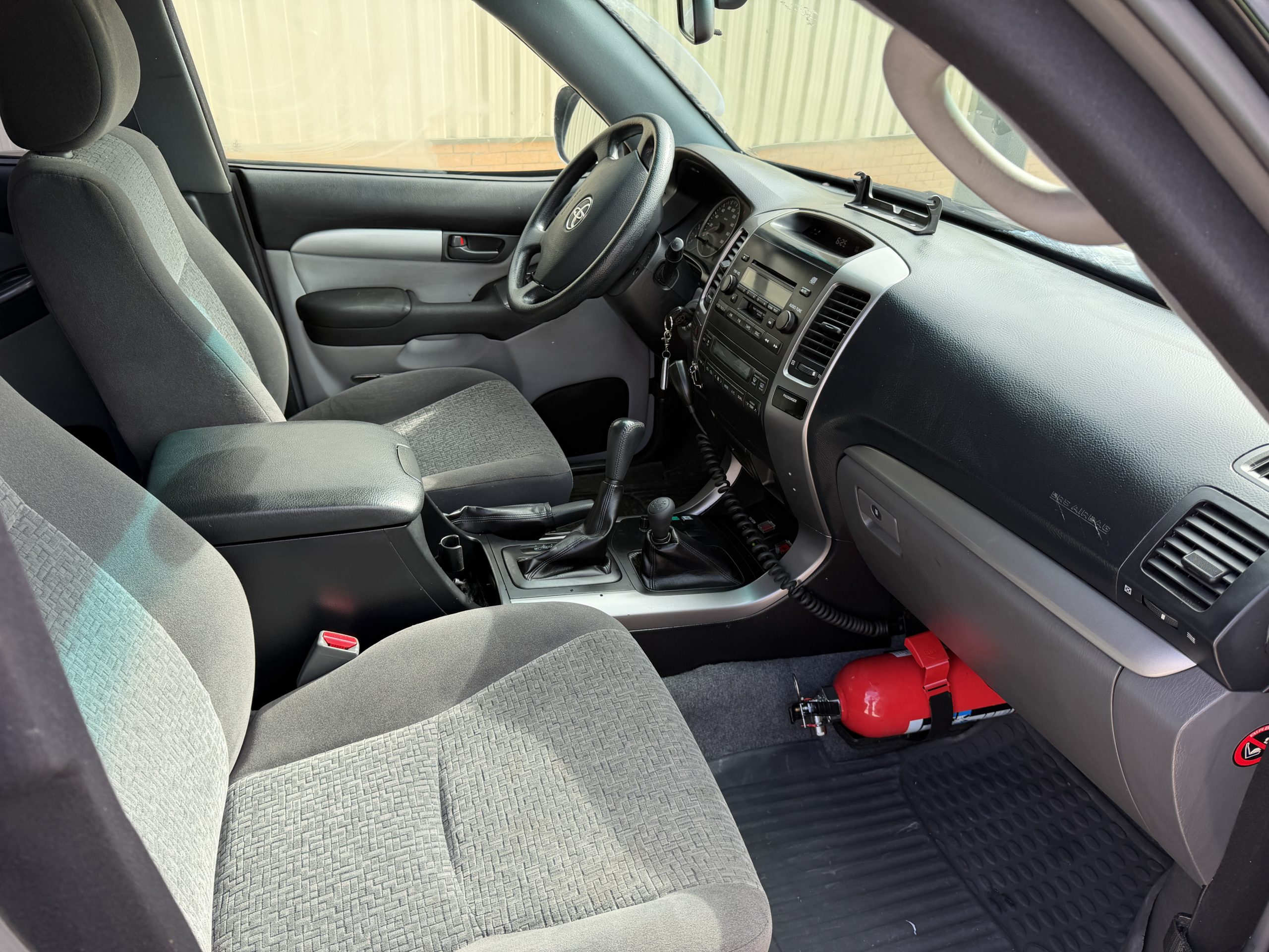 Armoured Toyota Land Cruiser Prado LHD