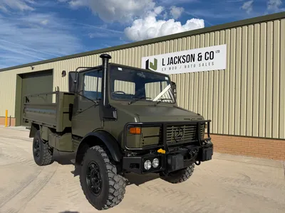 Mercedes Unimog U1300L RHD Cargo Truck 001
