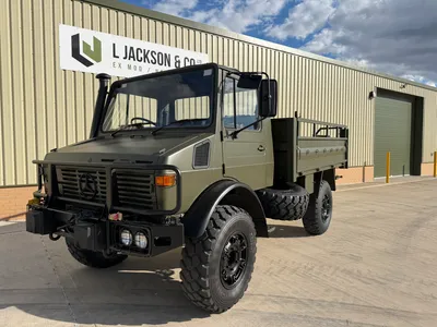 Mercedes Unimog U1300L RHD Cargo Truck 012