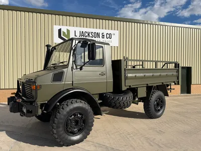 Mercedes Unimog U1300L RHD Cargo Truck 013