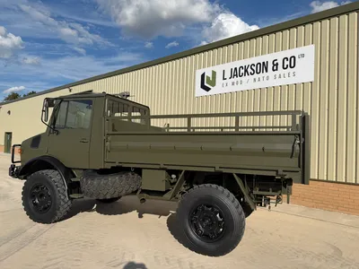Mercedes Unimog U1300L RHD Cargo Truck 014