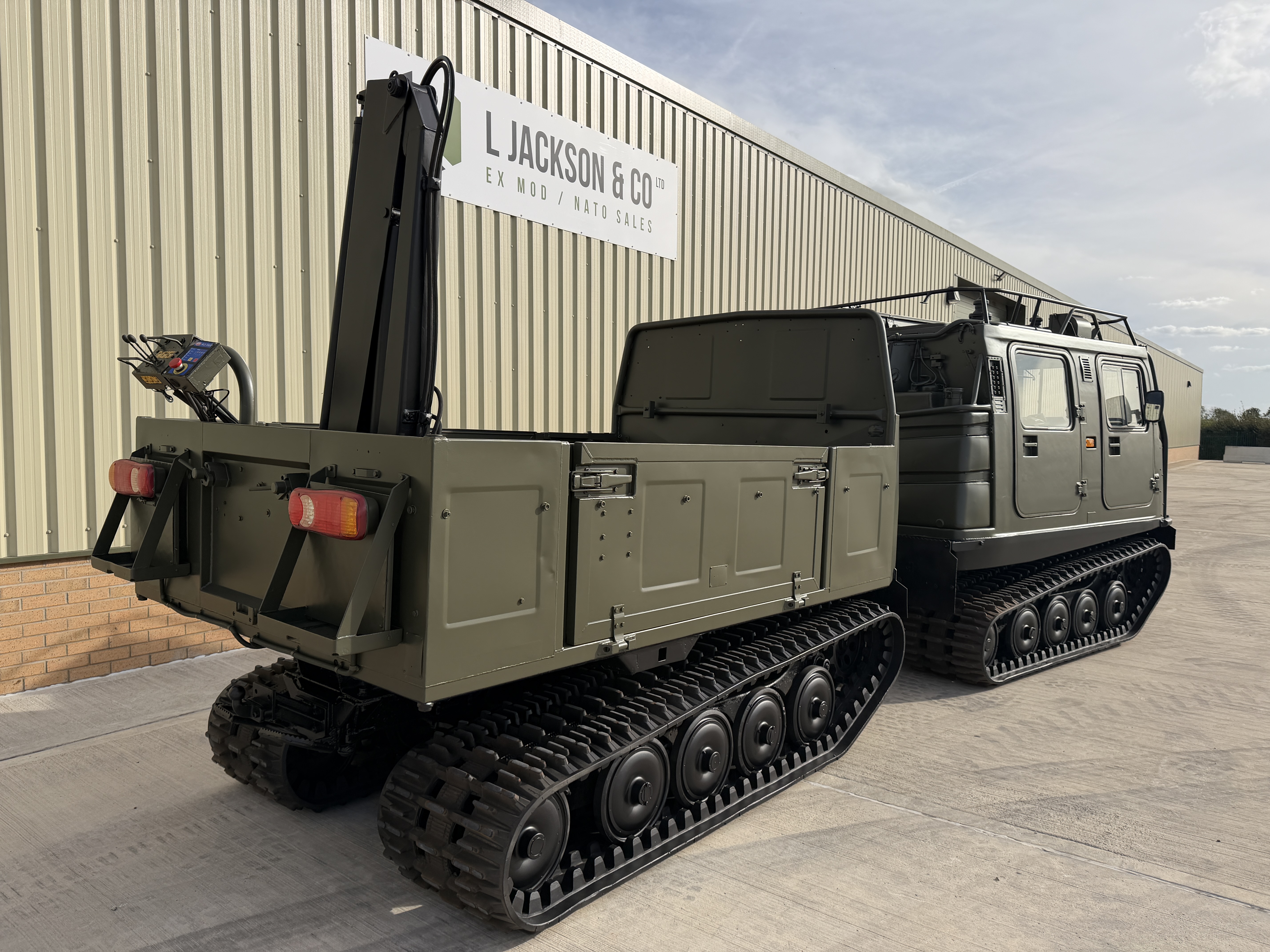 Hagglund BV 206 Hard Top Cargo with Crane 005
