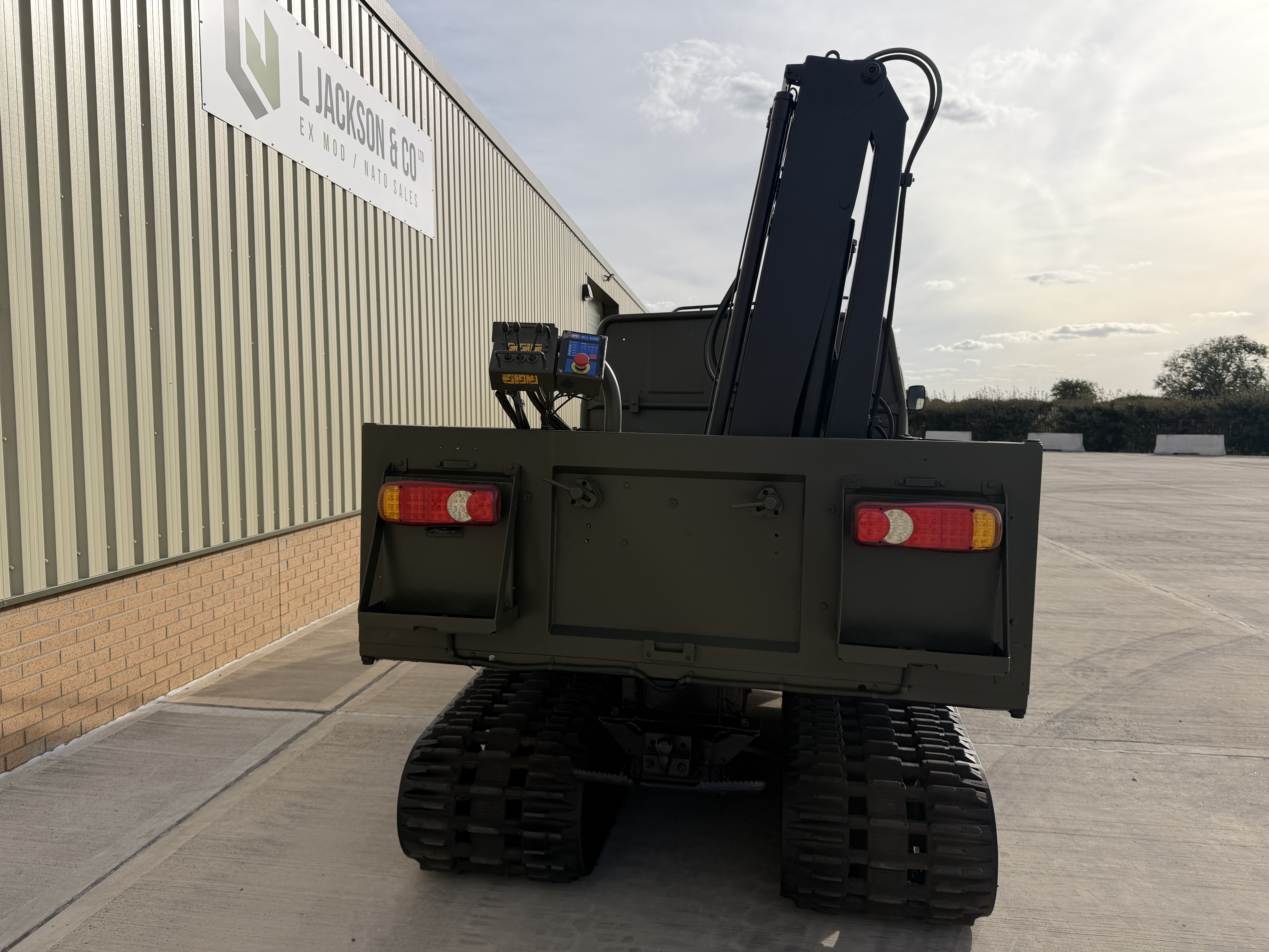 Hagglund BV 206 Hard Top Cargo with Crane 006
