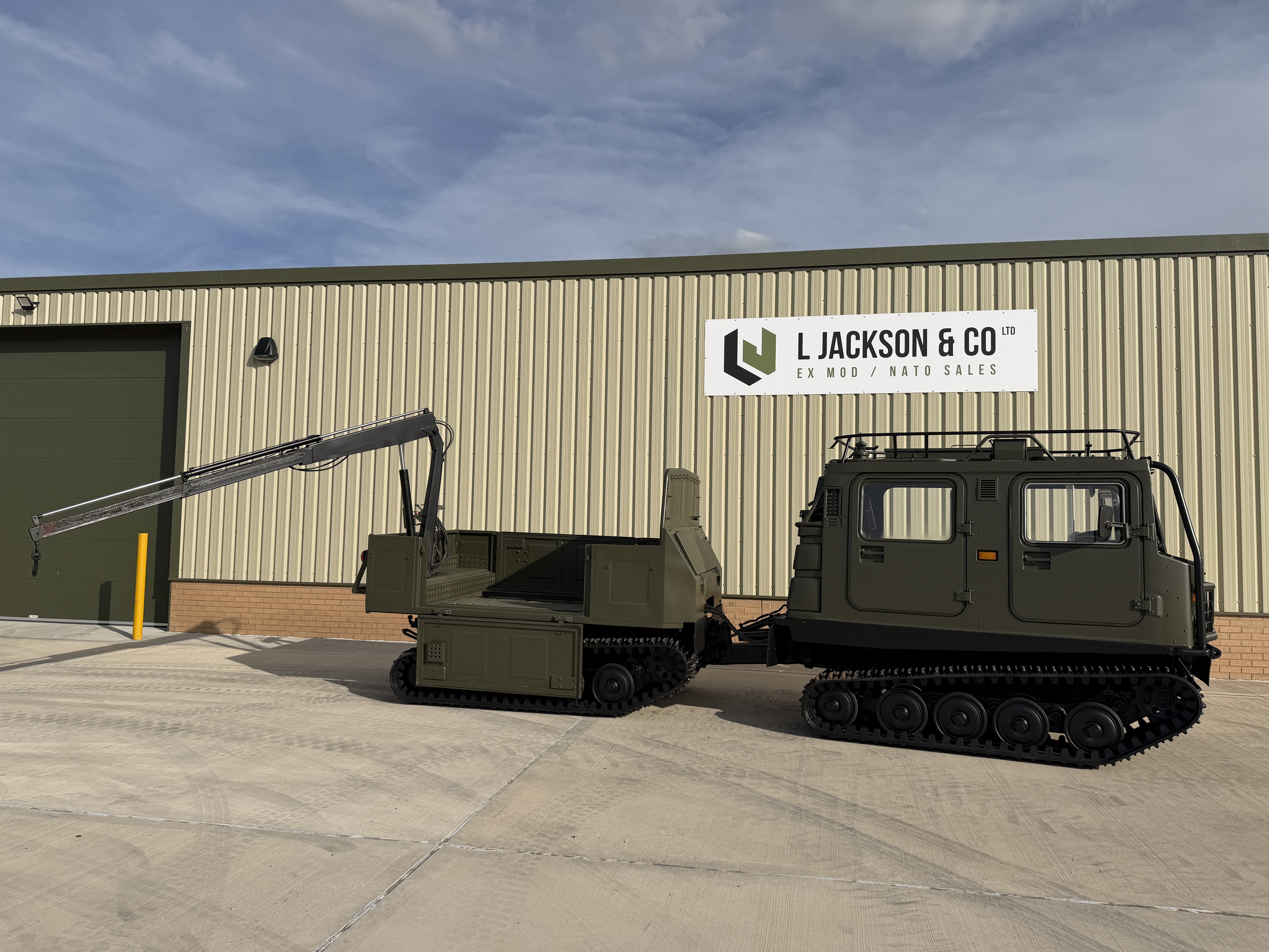 Hagglund BV 206 Hard Top Cargo with Crane 010