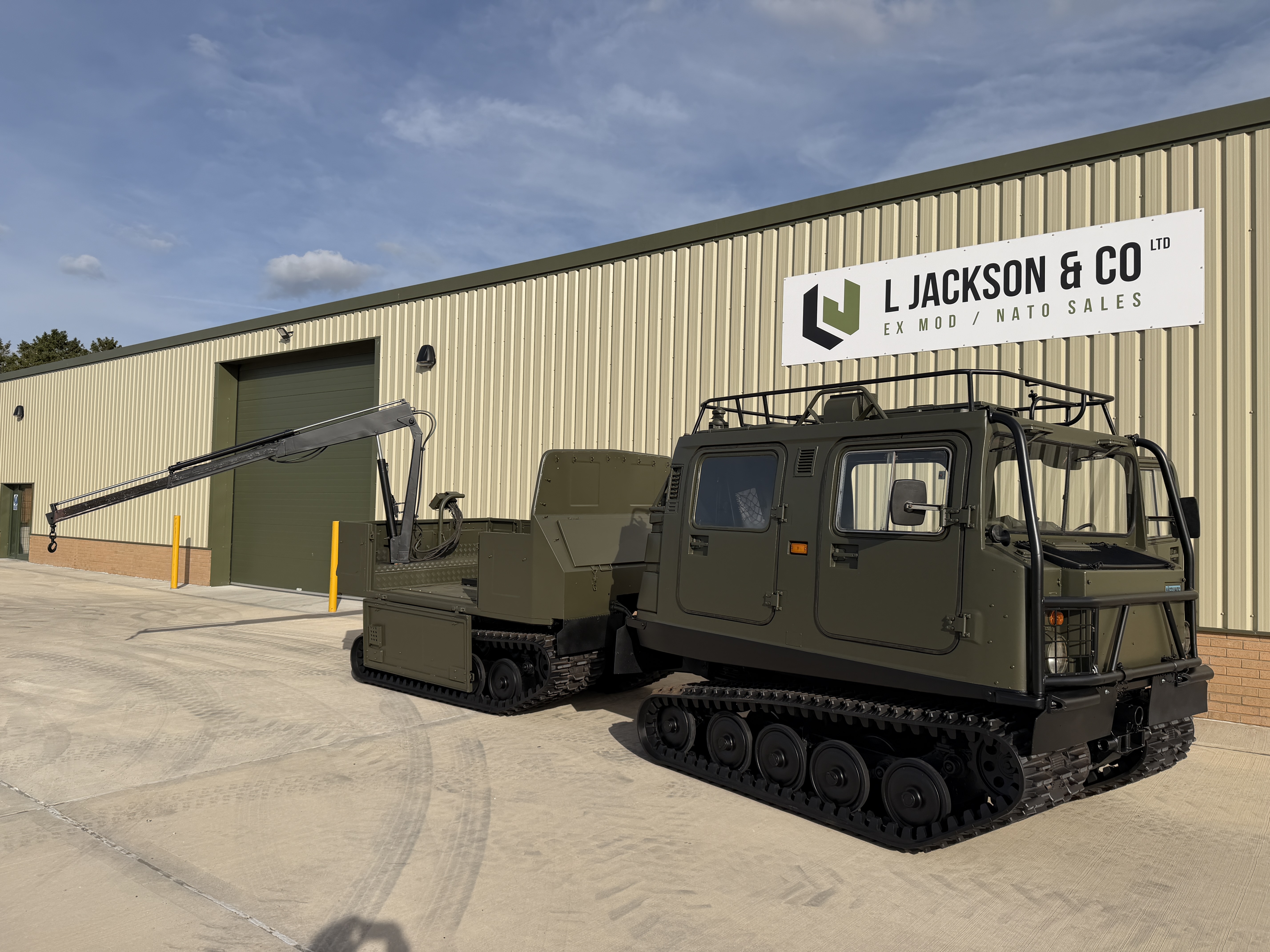 Hagglund BV 206 Hard Top Cargo with Crane 011