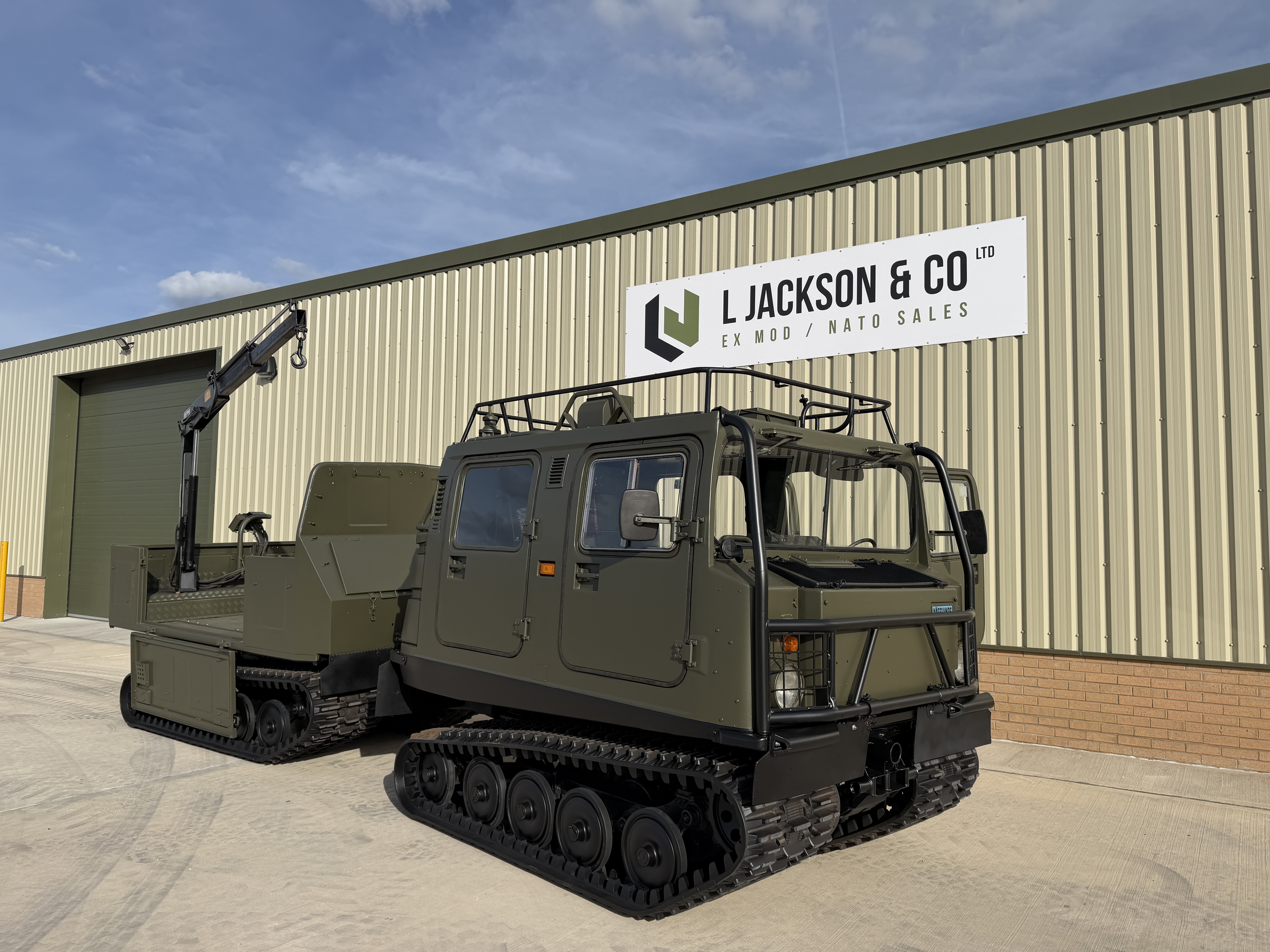 Hagglund BV 206 Hard Top Cargo with Crane 012