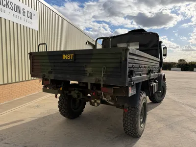 Mercedes Unimog U1300L Cargo Winch Truck 006