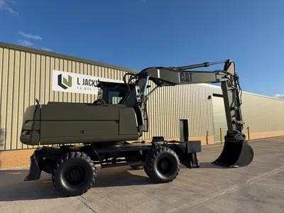 Caterpillar M318 Wheeled Excavator 002