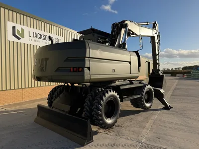 Caterpillar M318 Wheeled Excavator 014