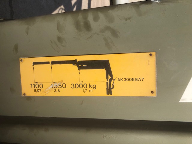 Atlas AK3006 crane