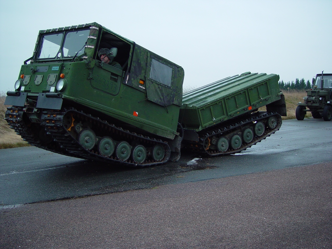 Hagglunds Bv206 Soft Top Ammo Carrier