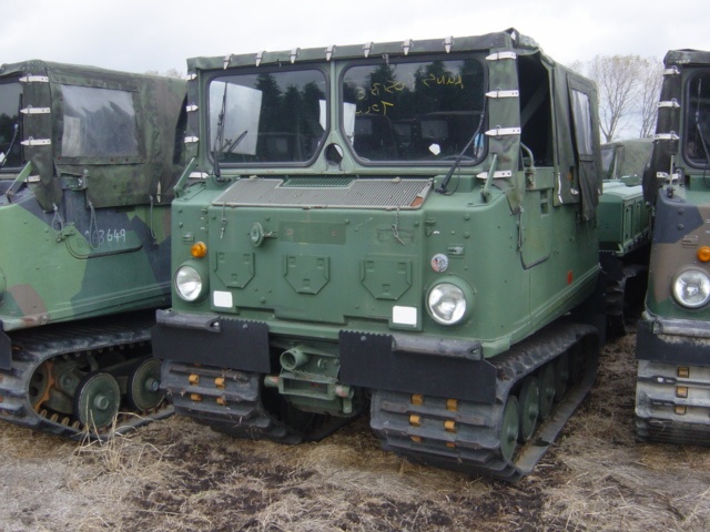 Hagglunds Bv206 Soft Top Ammo Carrier