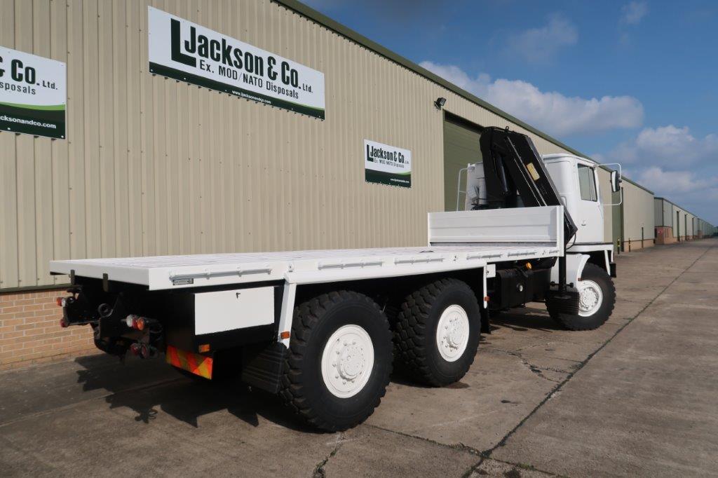 Bedford TM 6×6 Cargo Truck with Atlas Crane