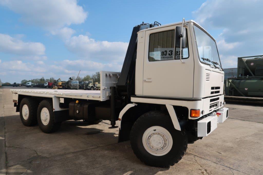 Bedford TM 6×6 Cargo Truck with Atlas Crane