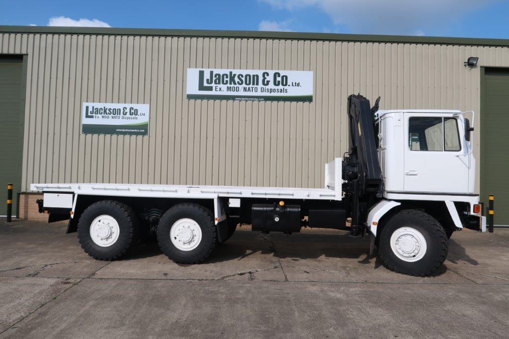 Bedford TM 6×6 Cargo Truck with Atlas Crane