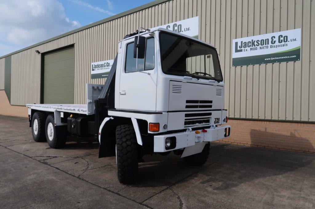 Bedford TM 6×6 Cargo Truck with Atlas Crane