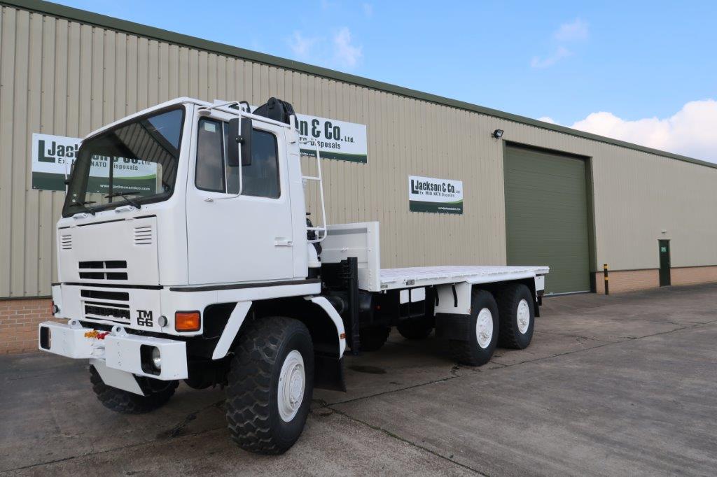 Bedford TM 6×6 Cargo Truck with Atlas Crane
