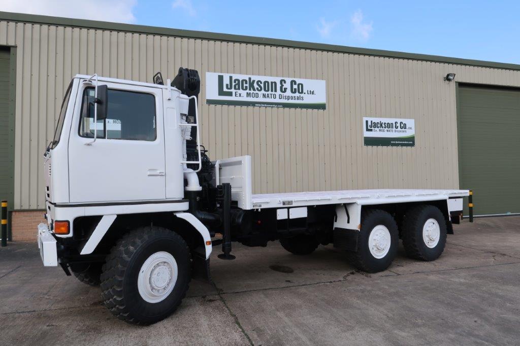 Bedford TM 6×6 Cargo Truck with Atlas Crane
