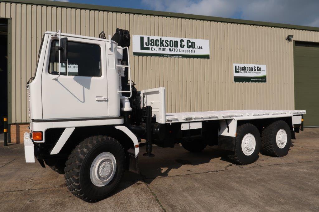 Bedford TM 6×6 Cargo Truck with Atlas Crane