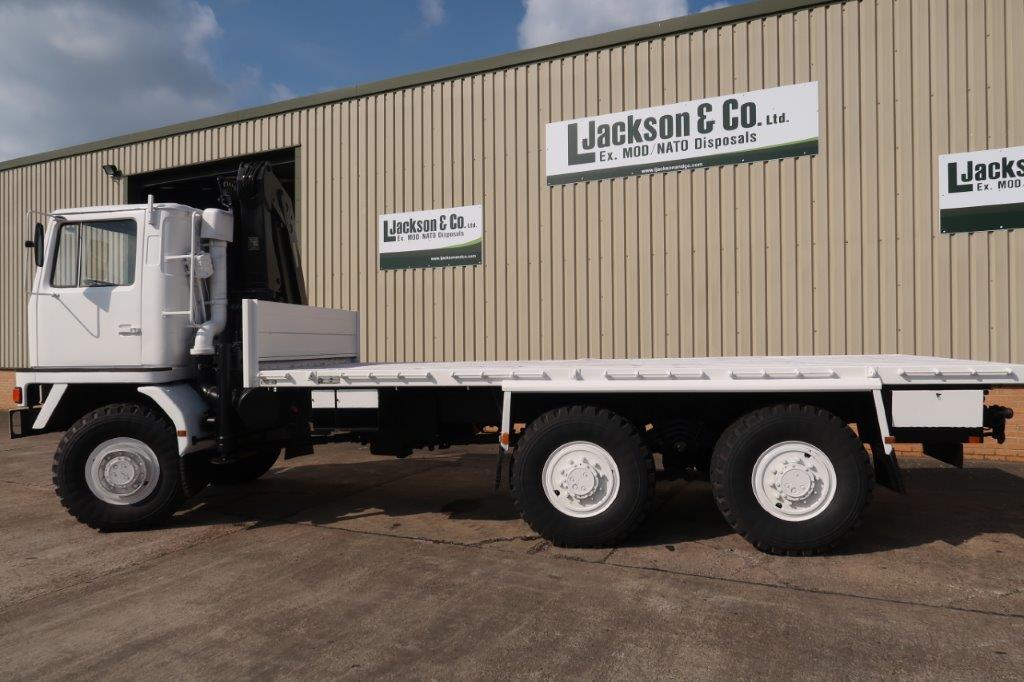 Bedford TM 6×6 Cargo Truck with Atlas Crane